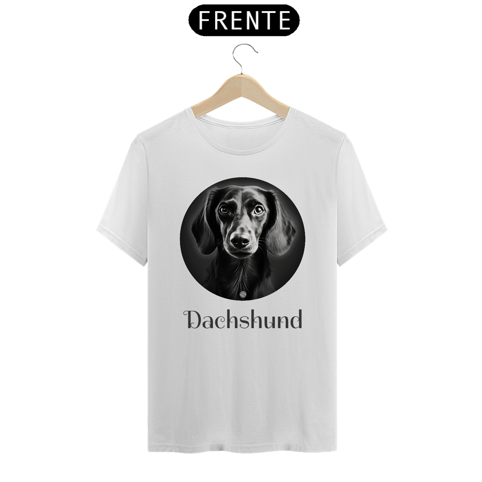 Camisa Dachshund Nome Prime