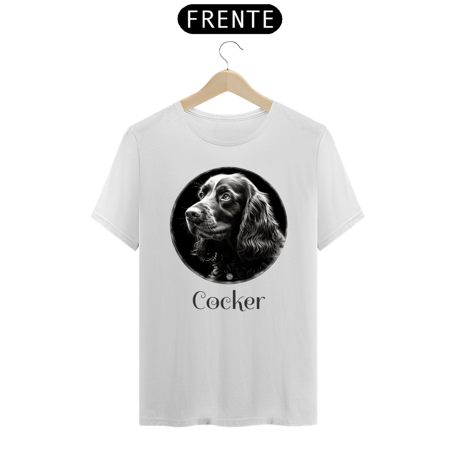 Camisa Cocker Spaniel Nome Prime