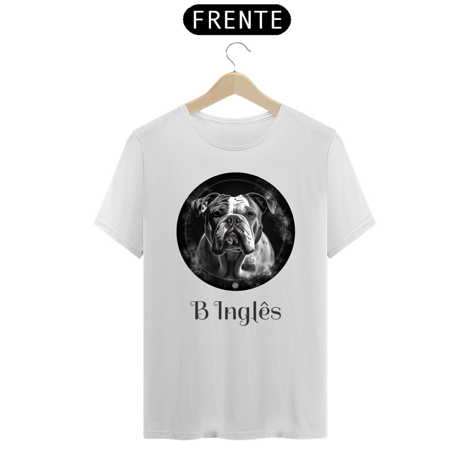 Camisa Buldogue Inglês Nome Prime