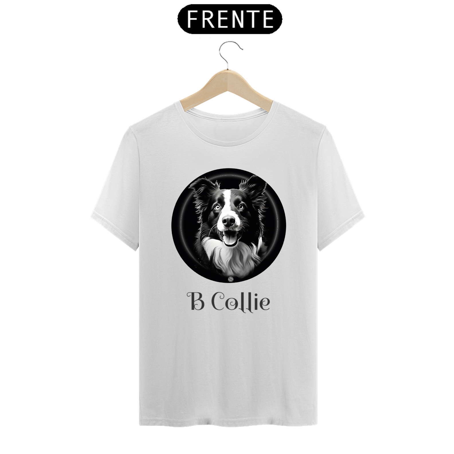 Camisa Border Collie Nome Prime