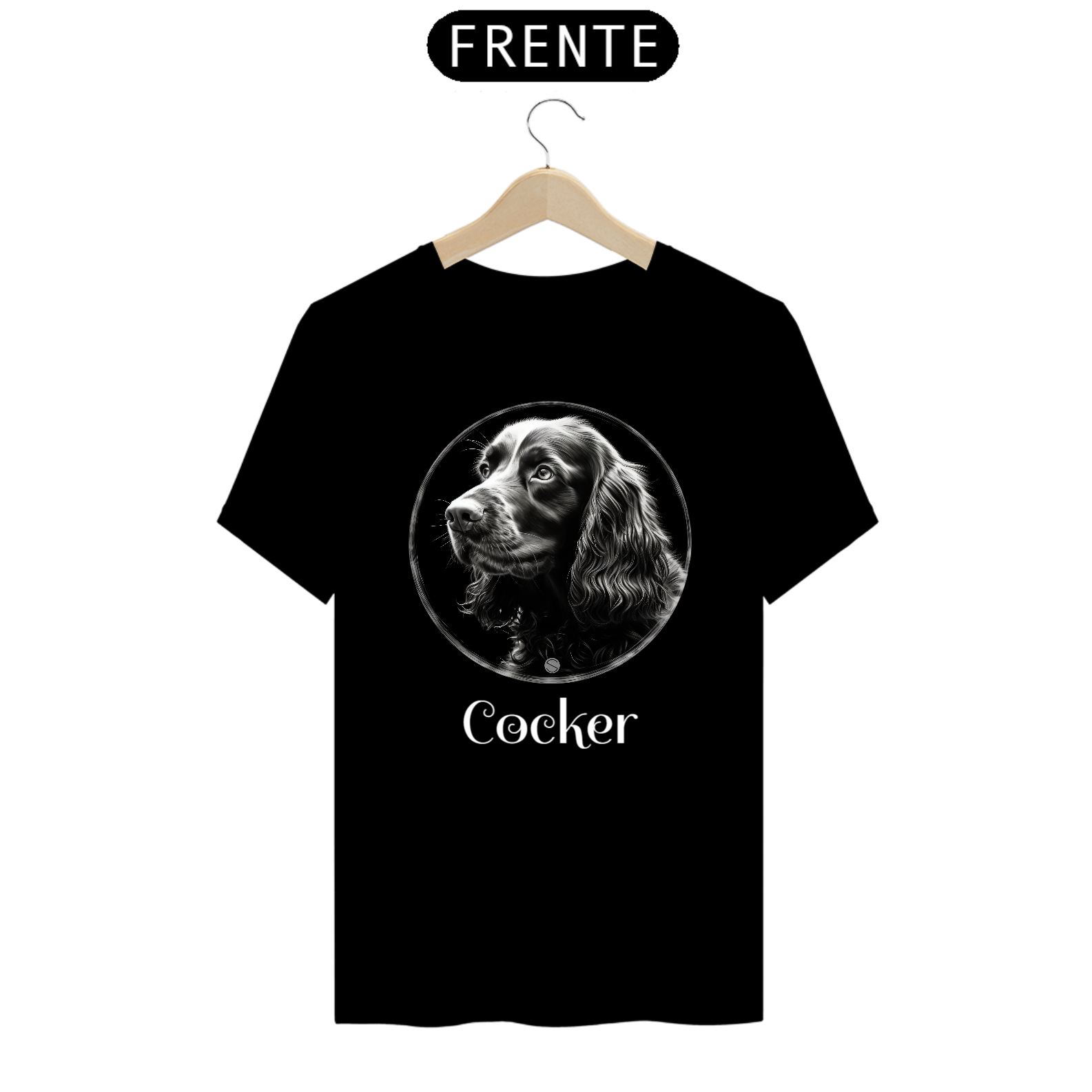 Camisa Cocker Spaniel Nome Prime