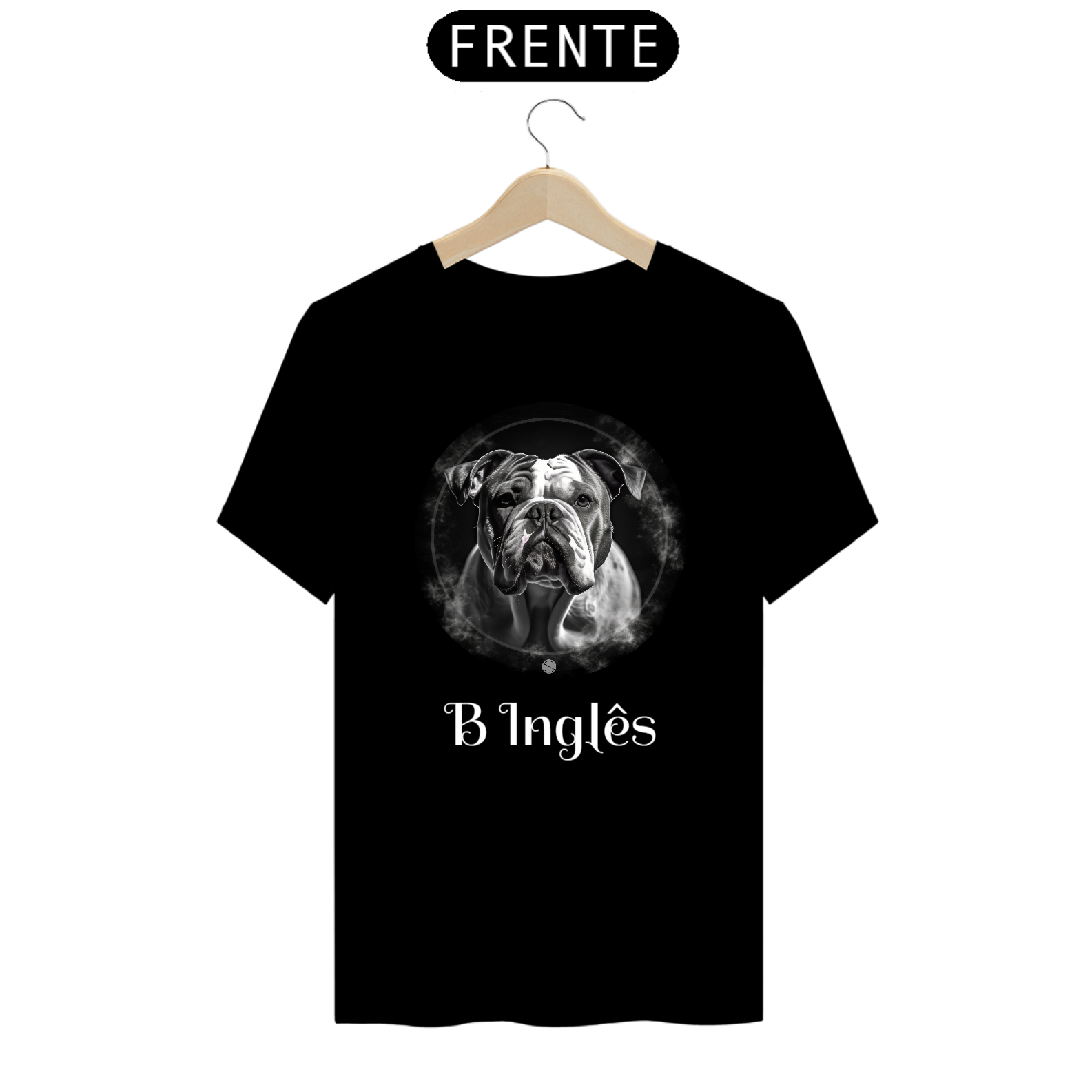 Camisa Buldogue Inglês Nome Prime