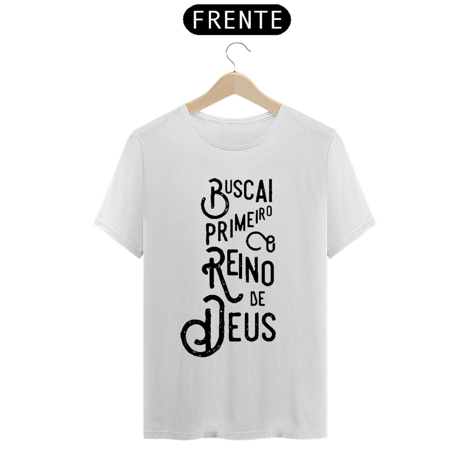 Camiseta Branca Reino de Deus