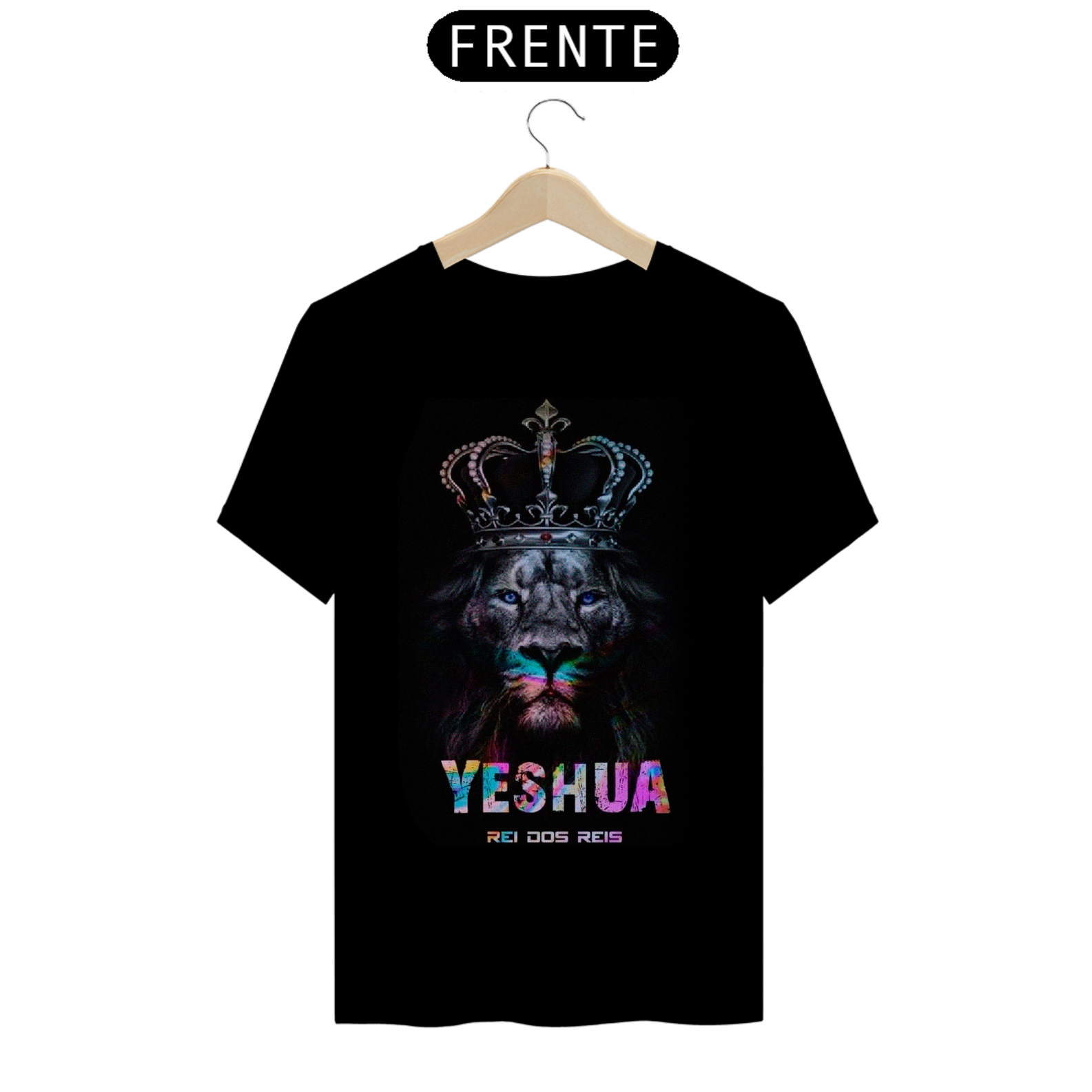 Camiseta Preta Yeshua Leão