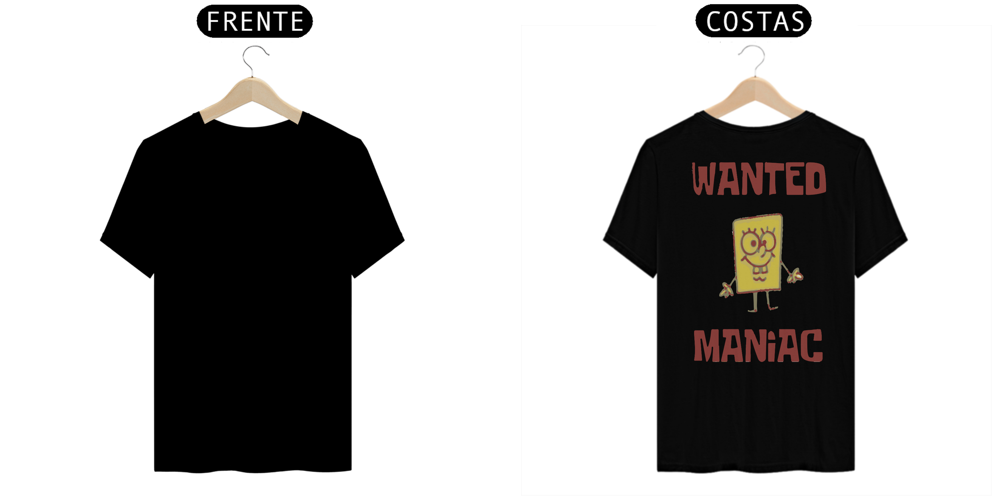 Nome do produto  camisa wanted maniac