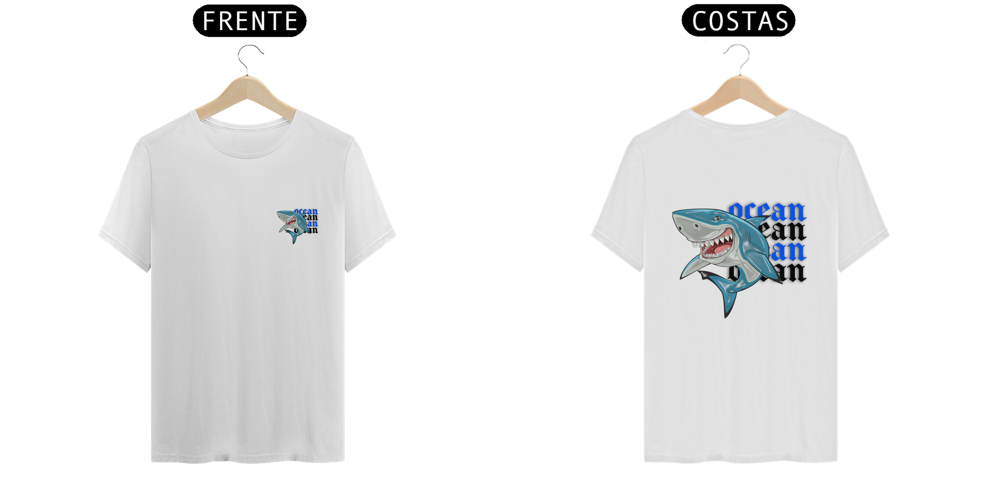 Nome do produto  Camiseta Shark