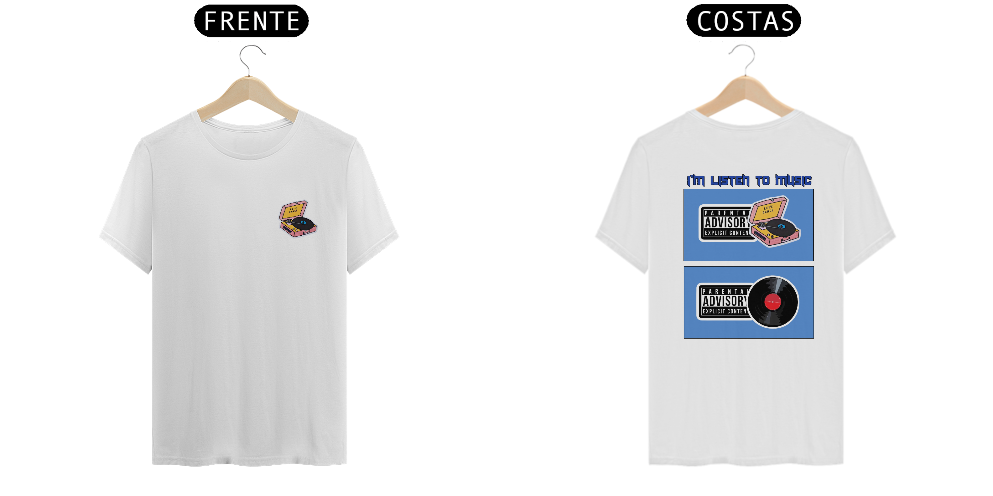 Nome do produto  Camiseta Let's Dance