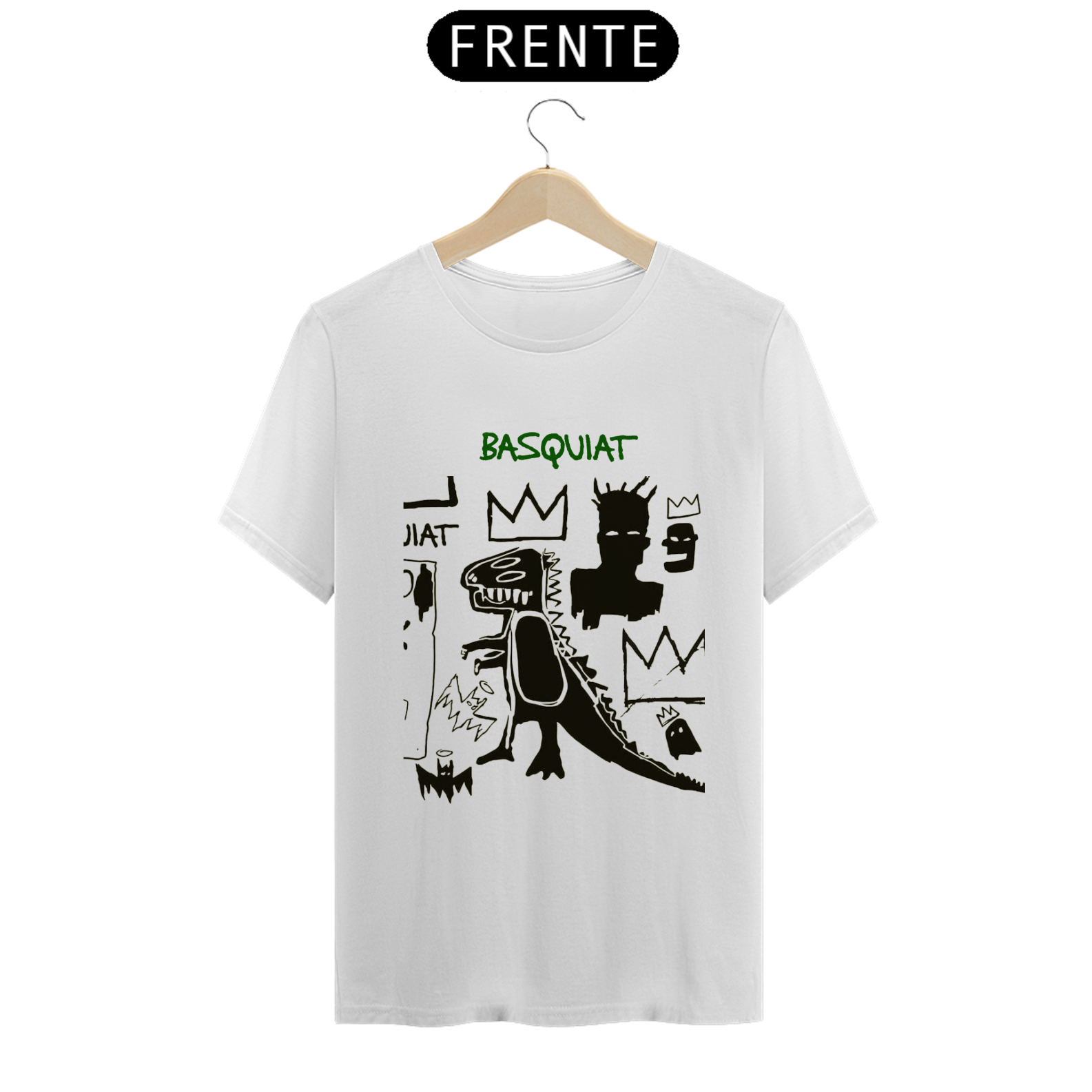 Nome do produto  Camiseta Basquiat