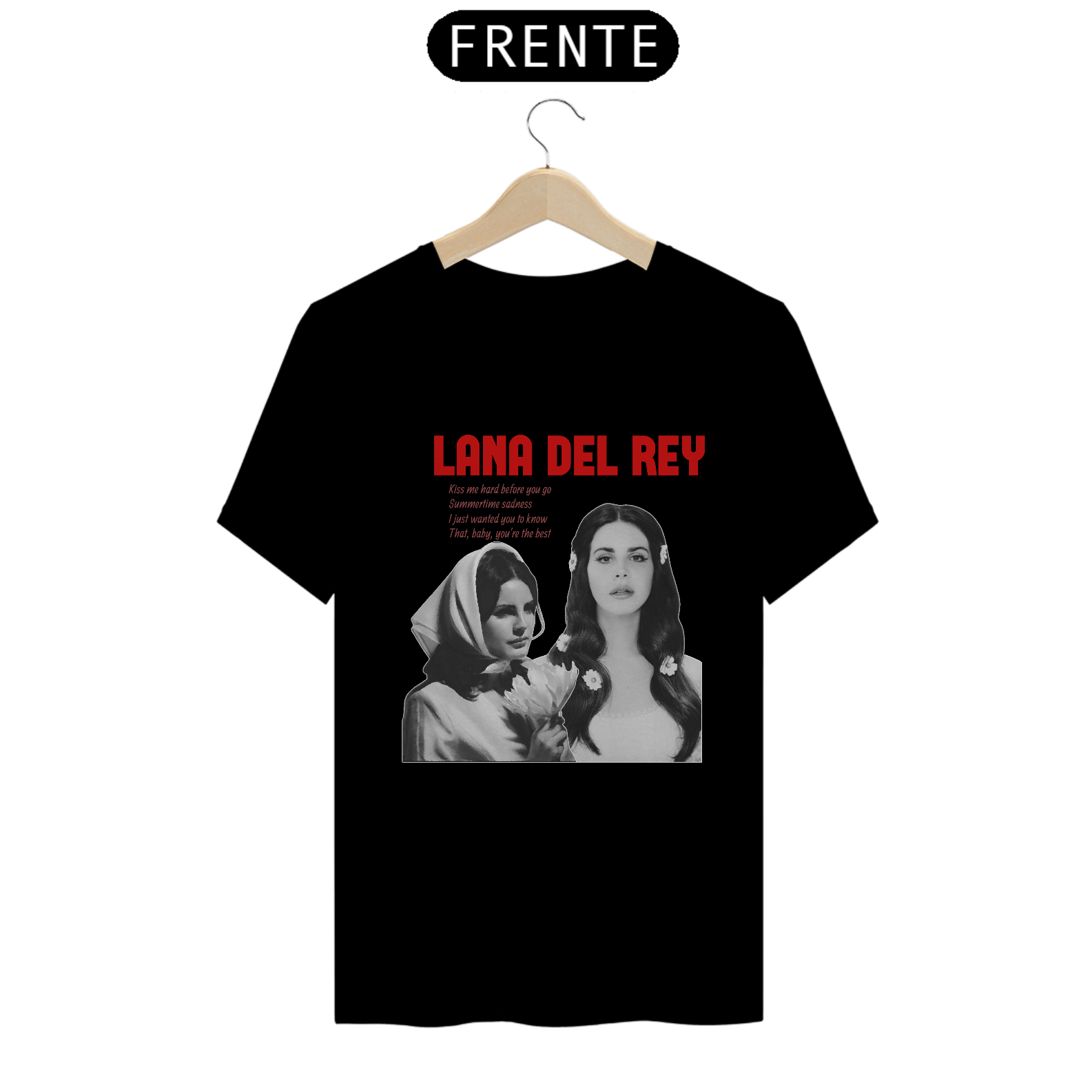 Nome do produto  Camiseta Lana  Del  Rey