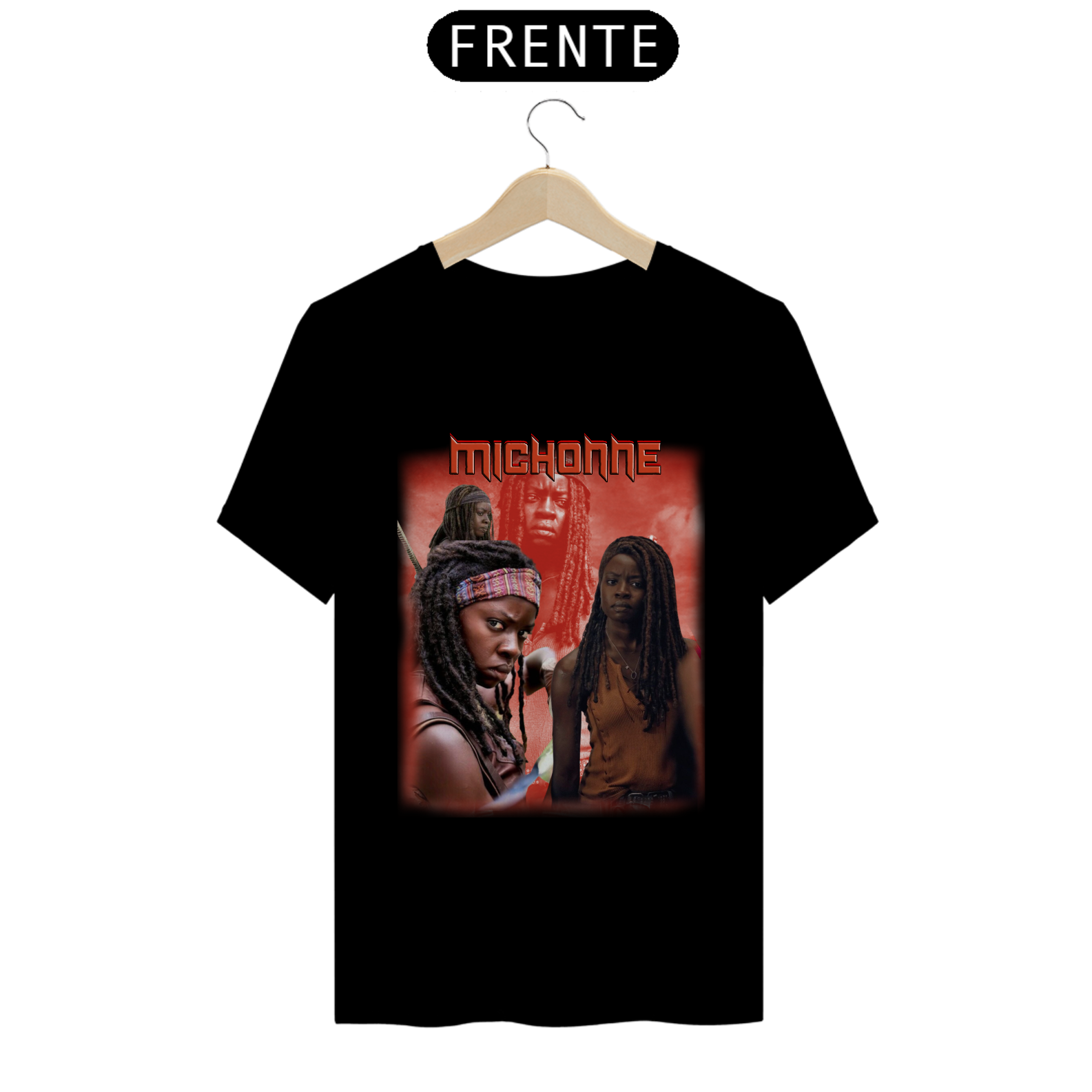 Nome do produto  Camiseta Michonne