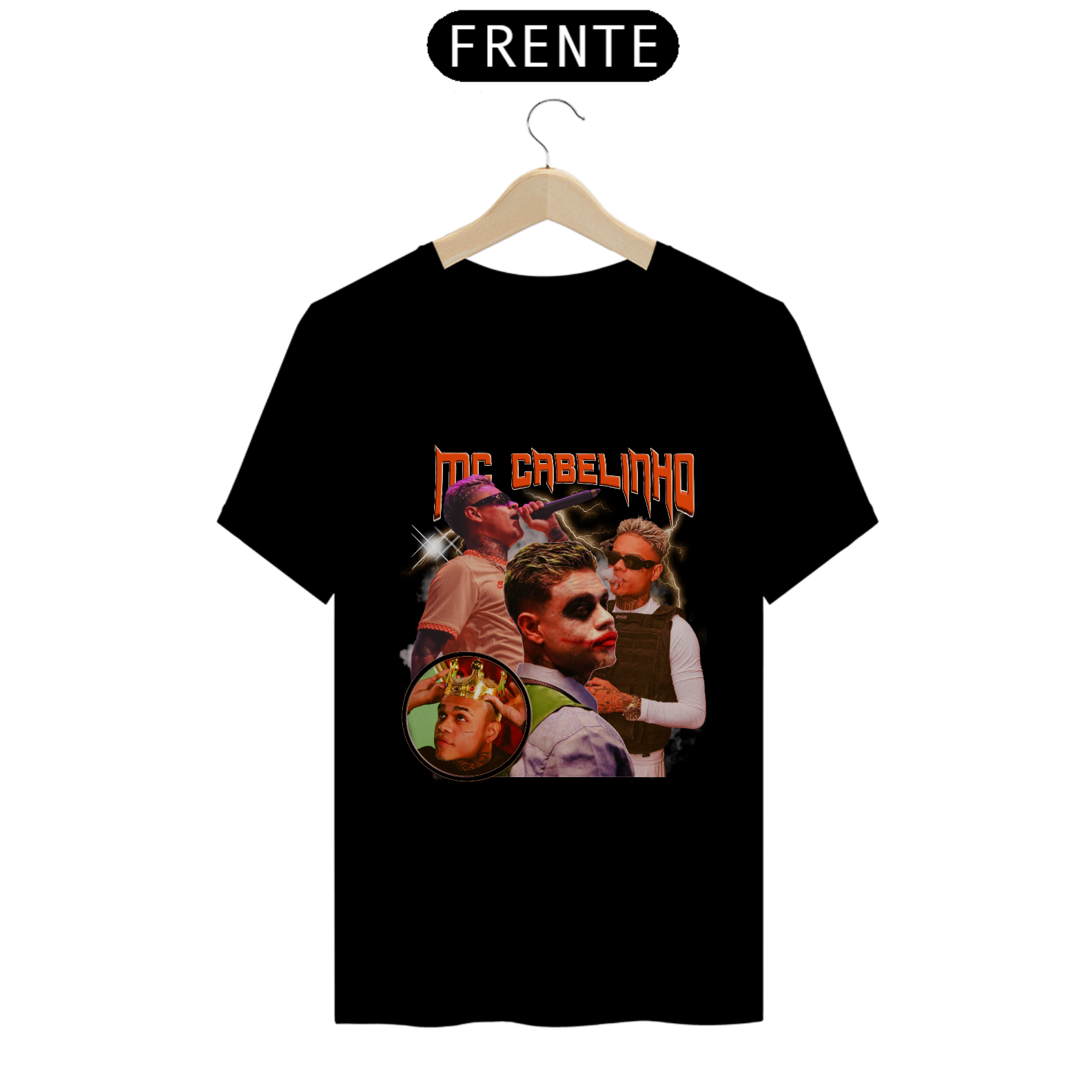 Nome do produto  Camiseta Mc Cabelinho