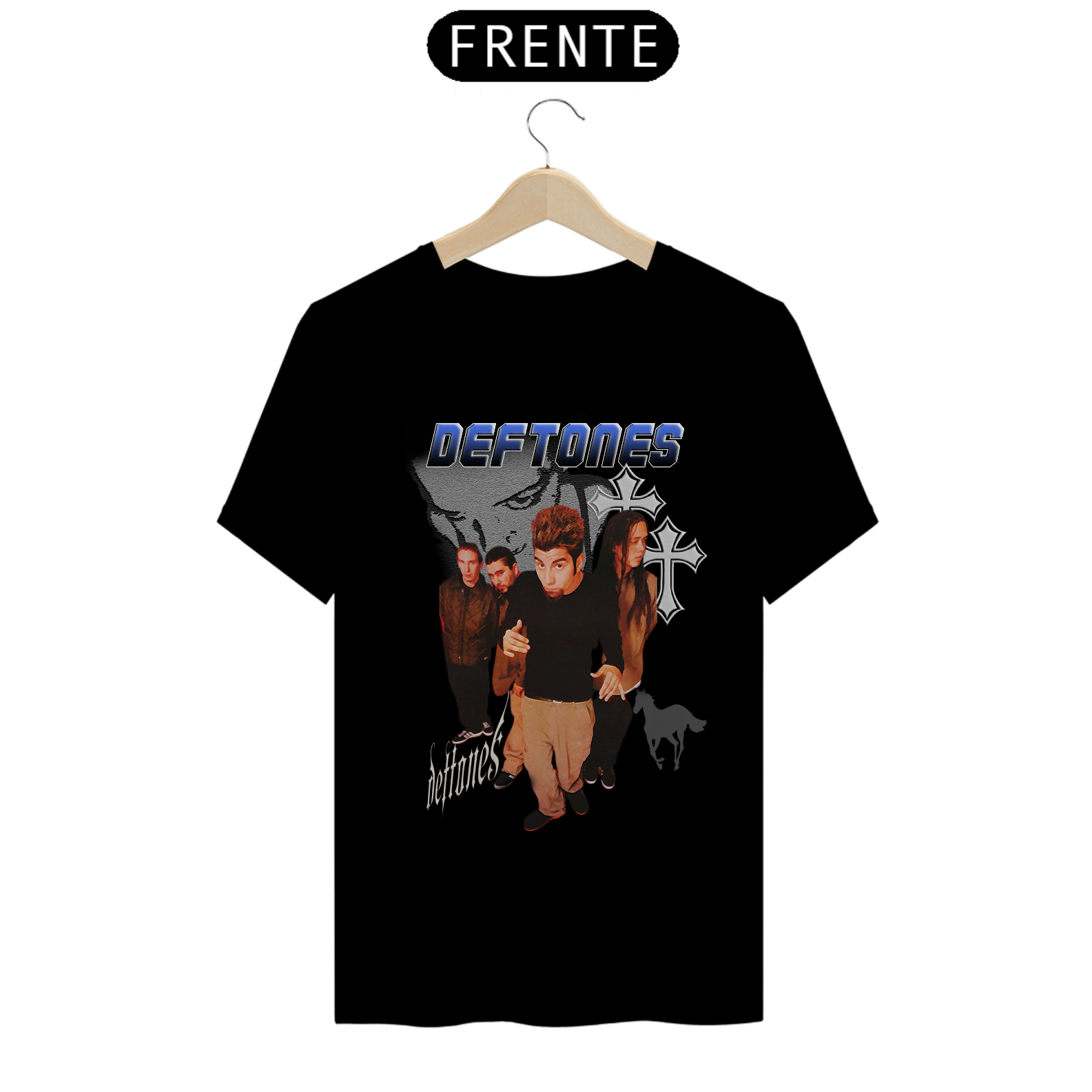 Nome do produto  Camiseta Deftones