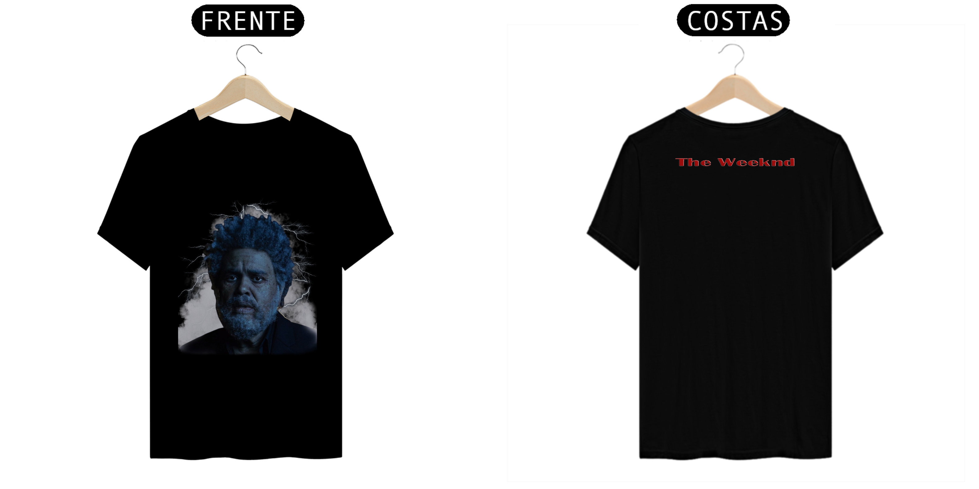 Nome do produto  Camiseta The Weeknd