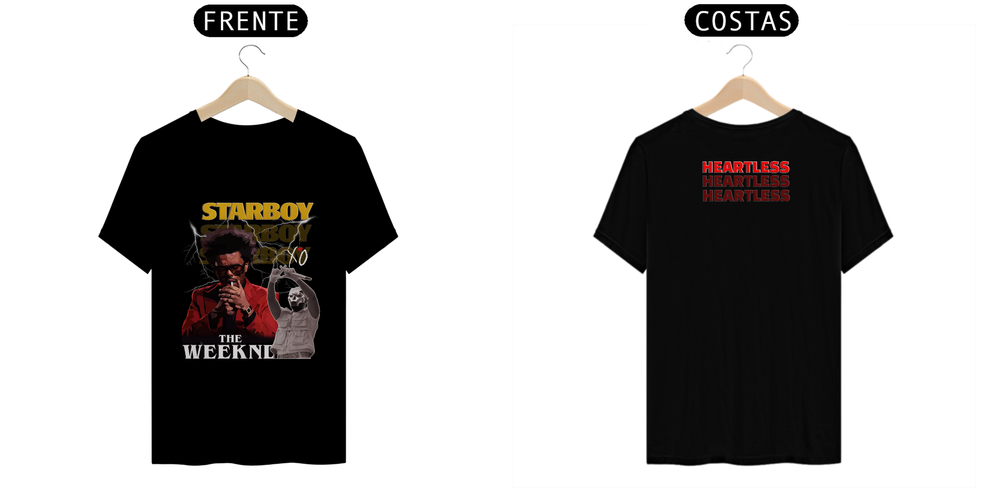 Nome do produto  Camiseta The Weeknd