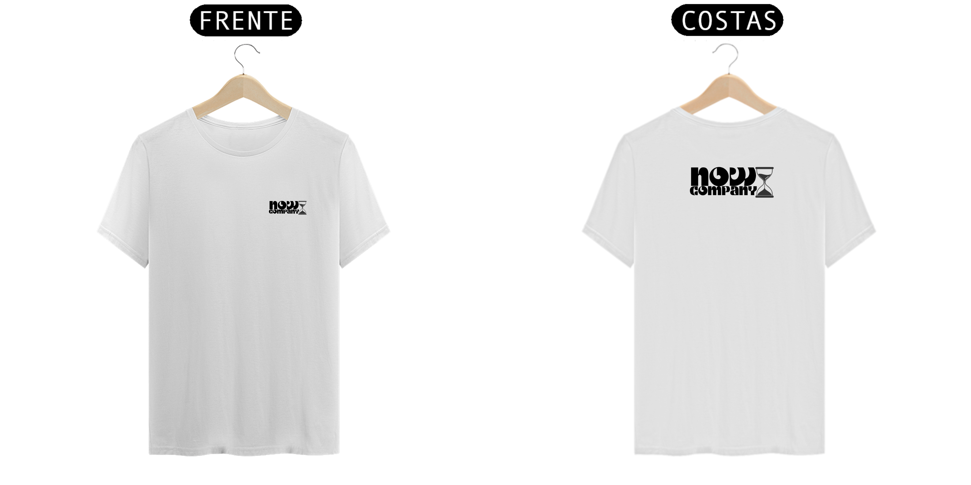 CAMISA NOW COMPANY TIME (BRANCA)