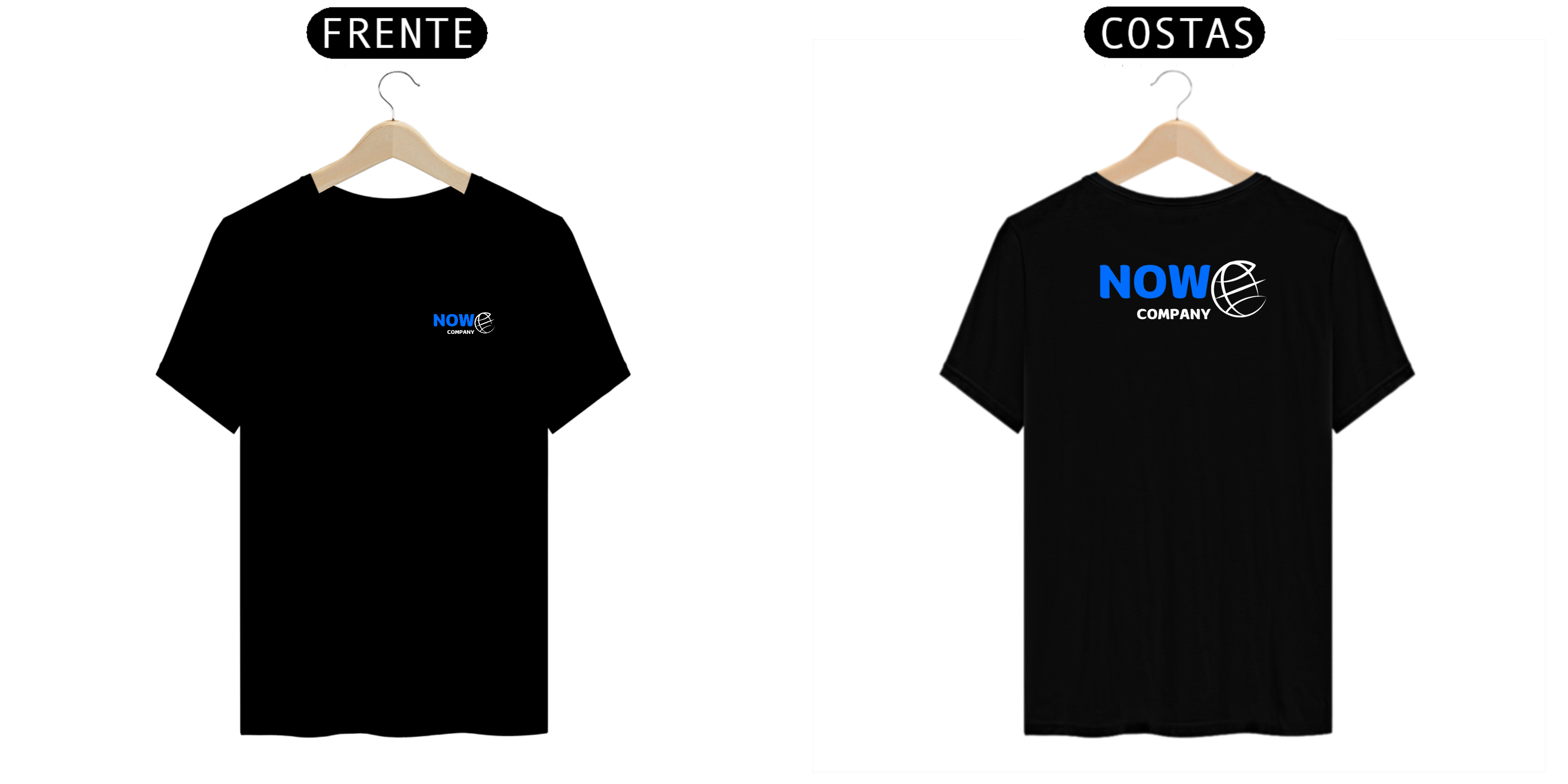 CAMISA NOW COMPANY WORLD (PRETA)