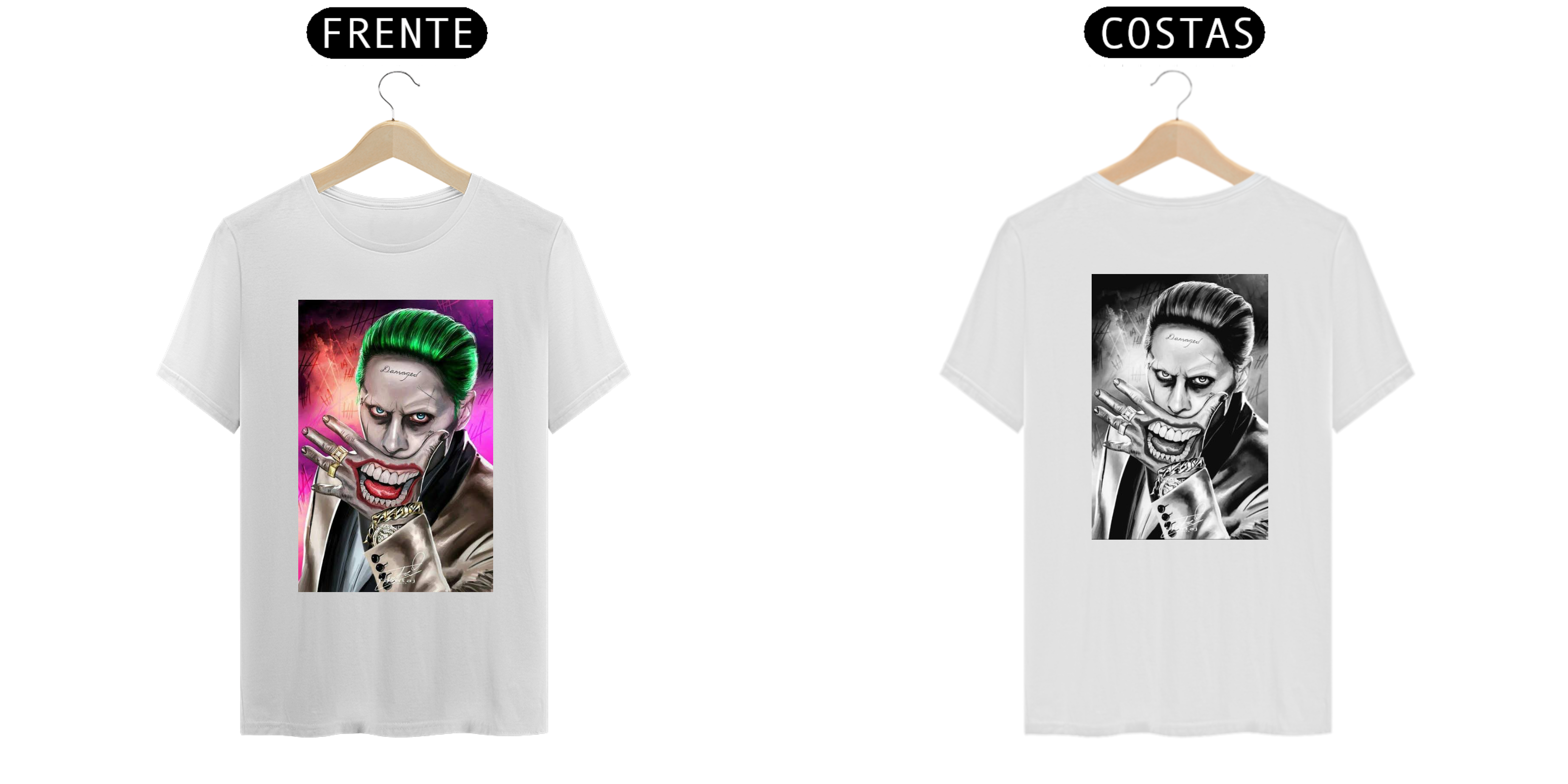 Nome do produto: Camiseta personalizada coringa