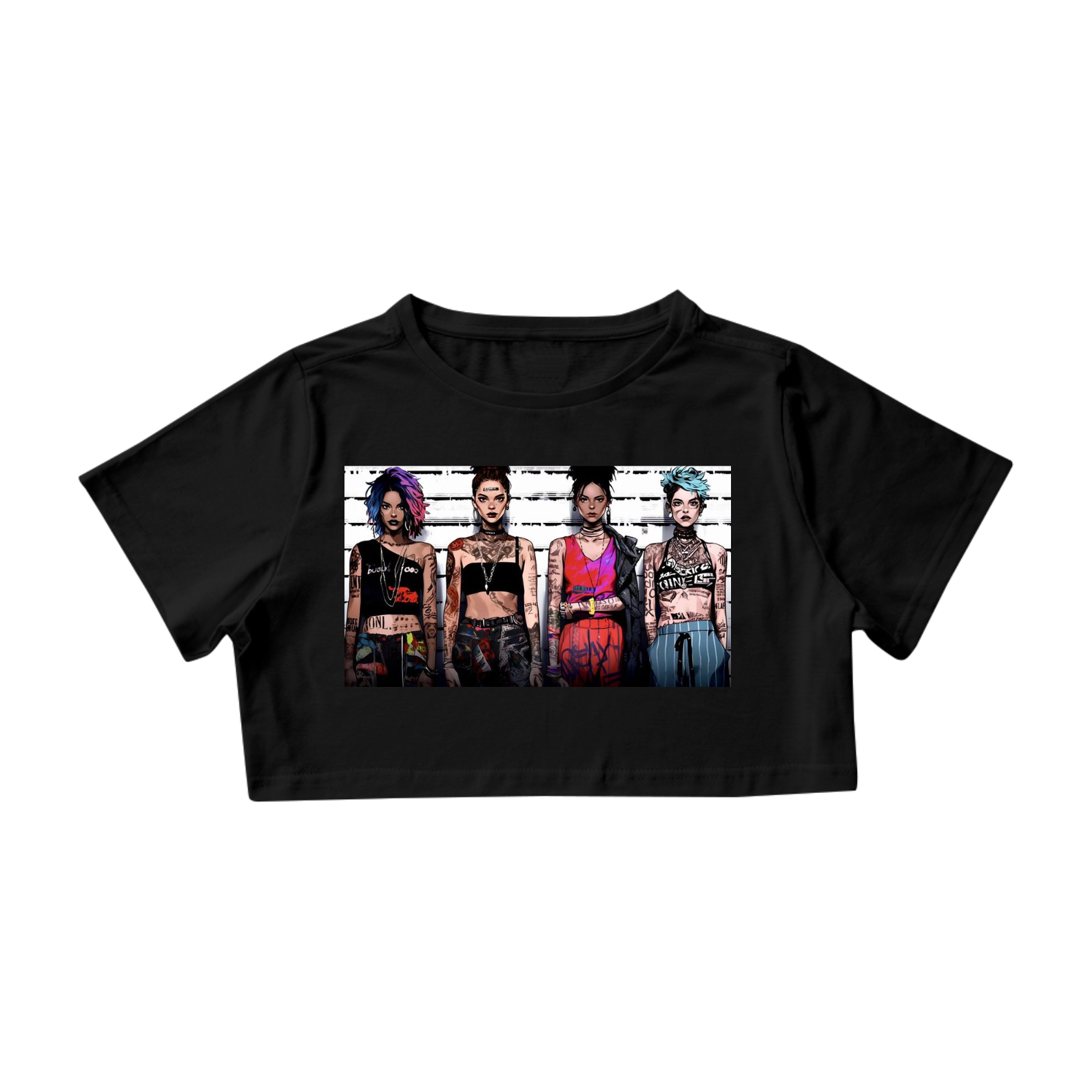 Nome do produto  camisa cropped personalizado