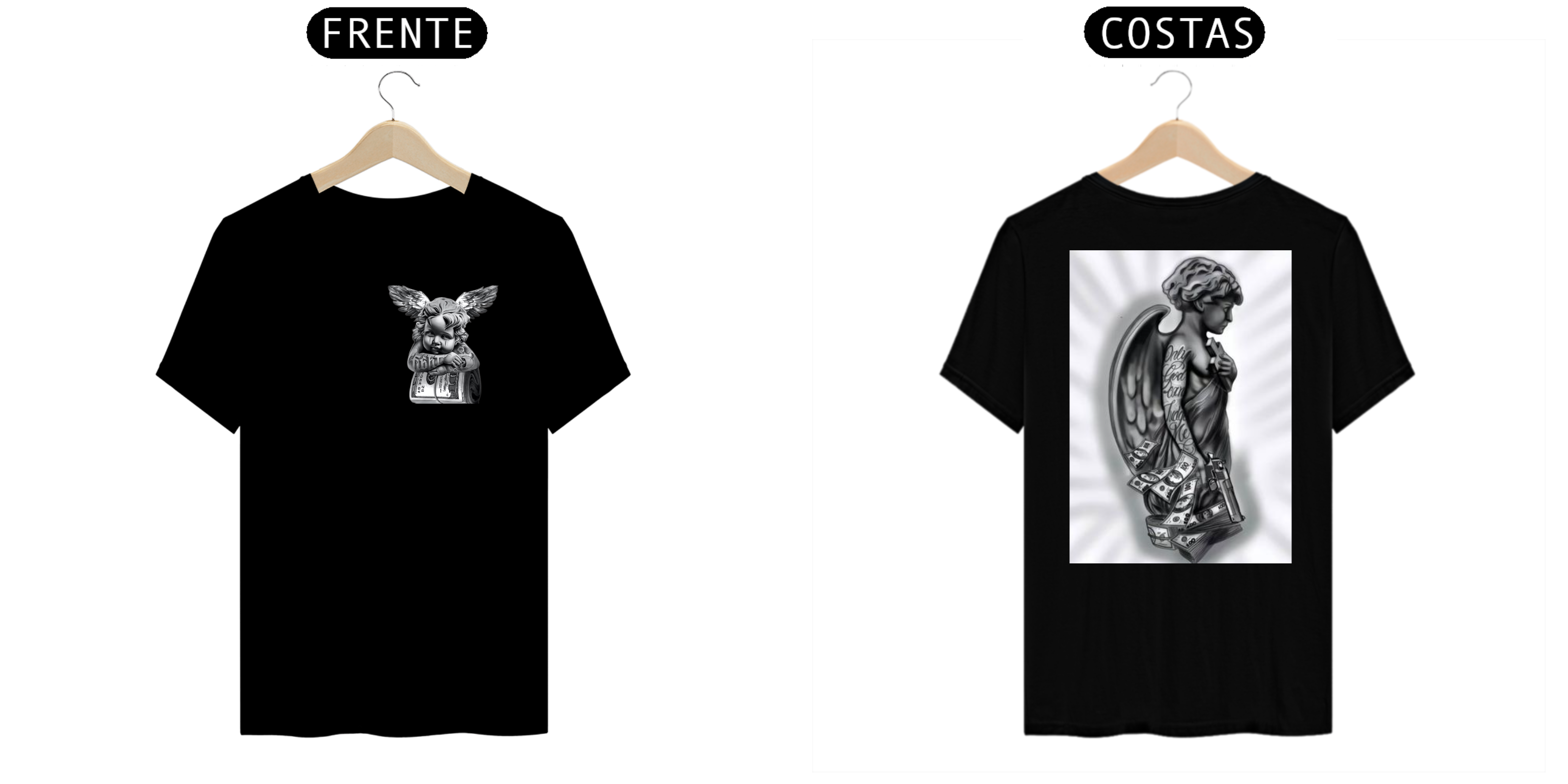 Nome do produto  camiseta estampada básica