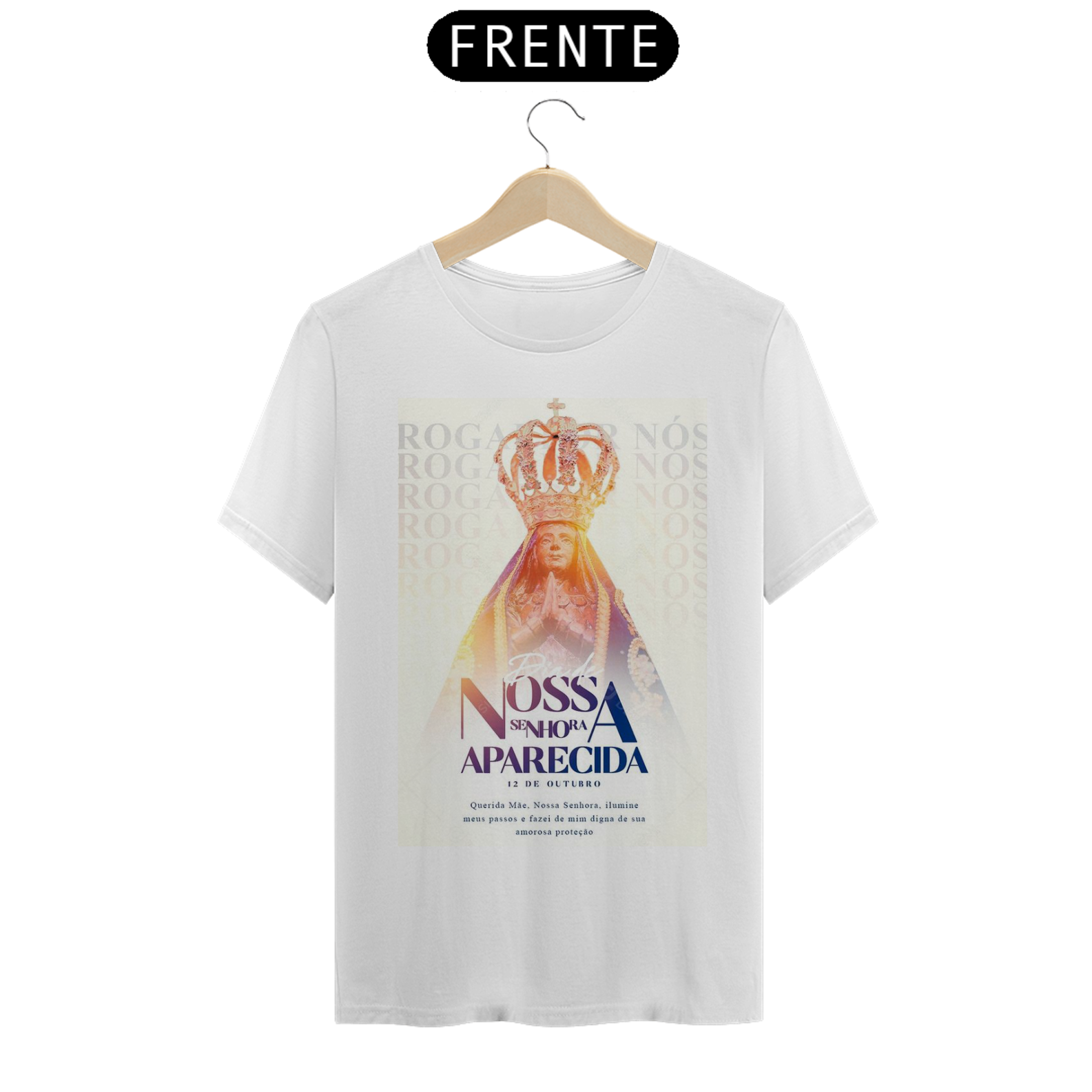 Nome do produto  T-SHIRT NOSSA SENHORA APARECIDA