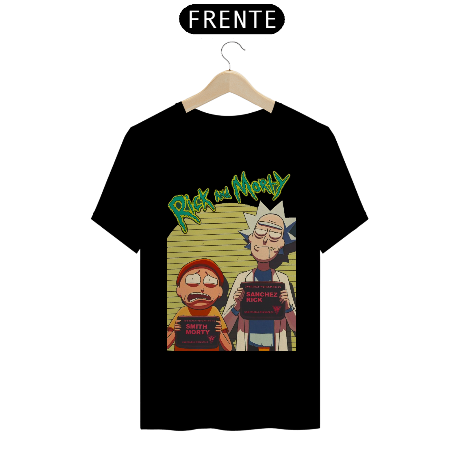 Nome do produto  CAMISA PREMIUM (RICK AND MORTY)
