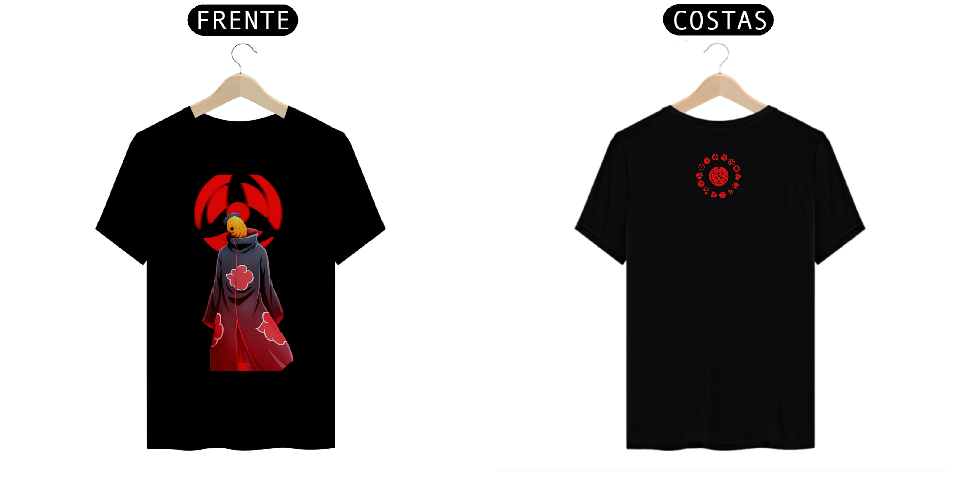 Nome do produto  T-SHIRT COLEÇÃO NARUTO