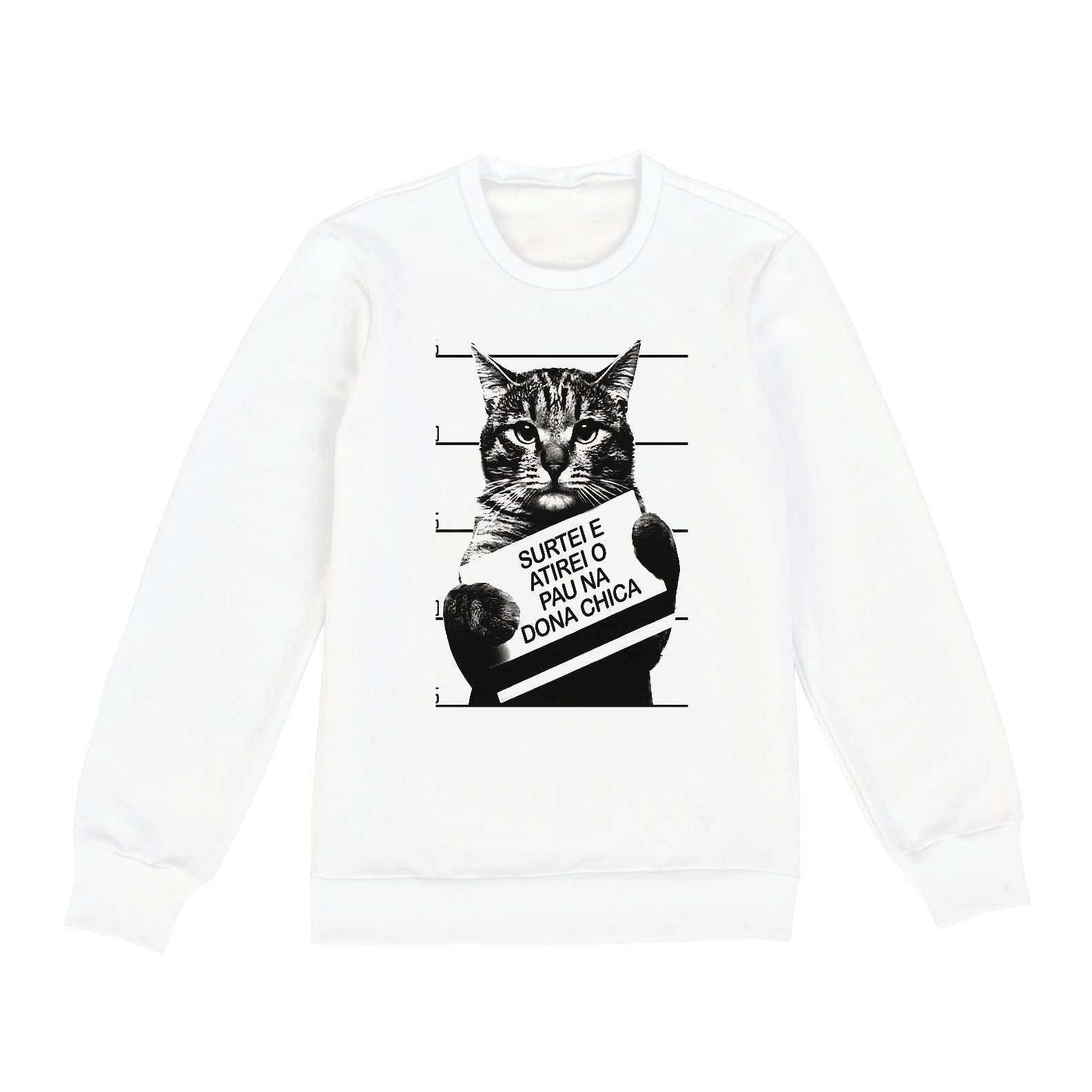 MOLETOM GATO SURTADO