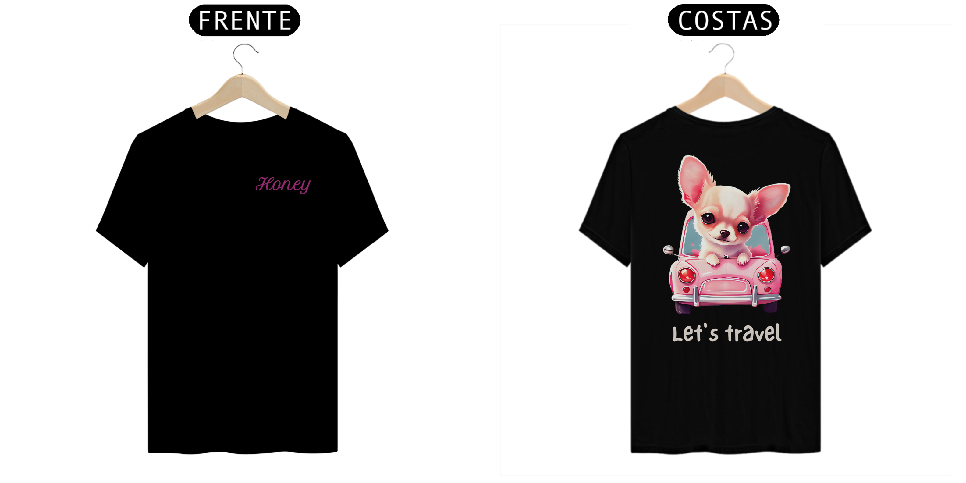 CAMISETA VAMOS VIAJAR