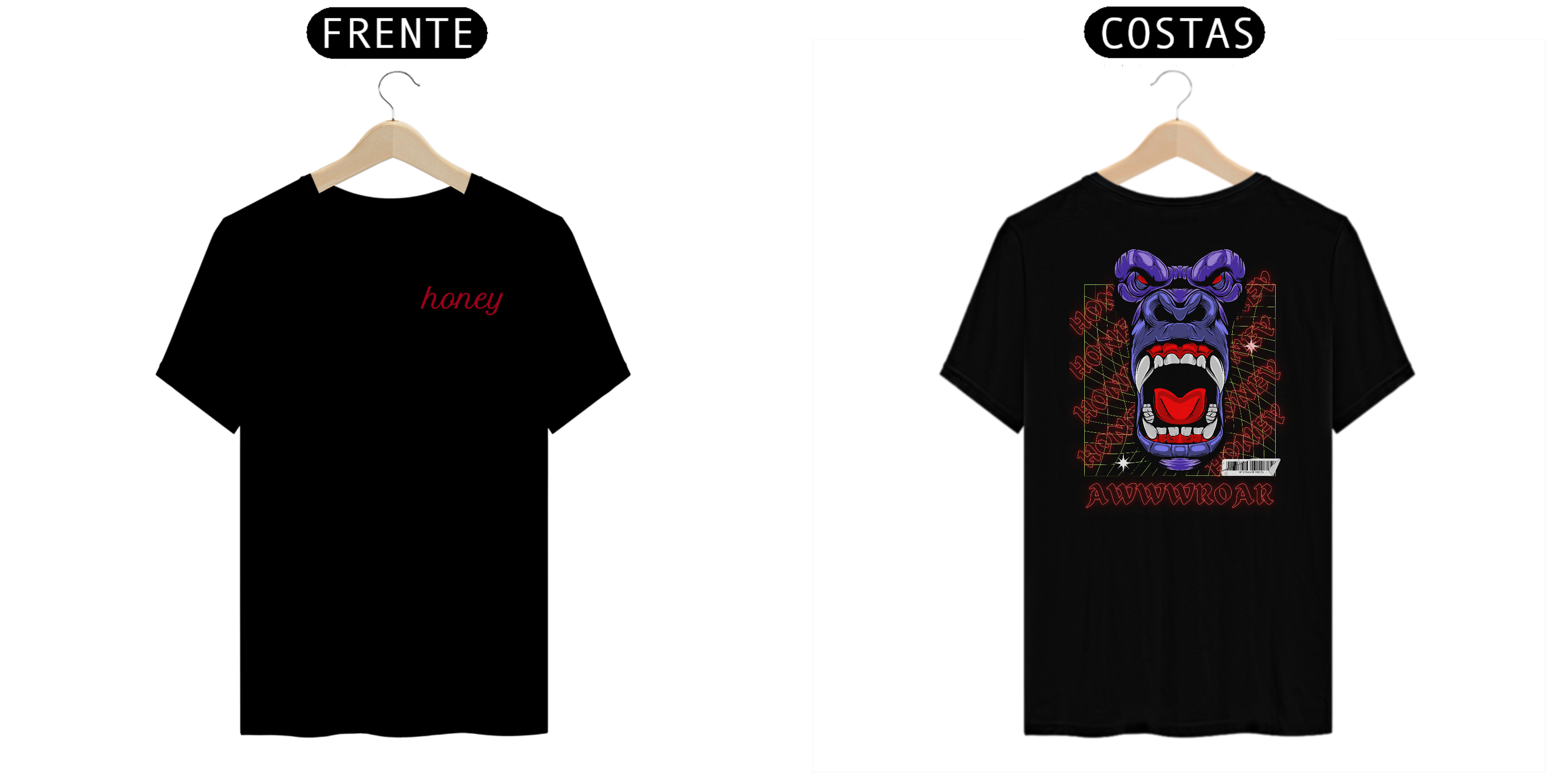 CAMISETA MONKEY HONEY