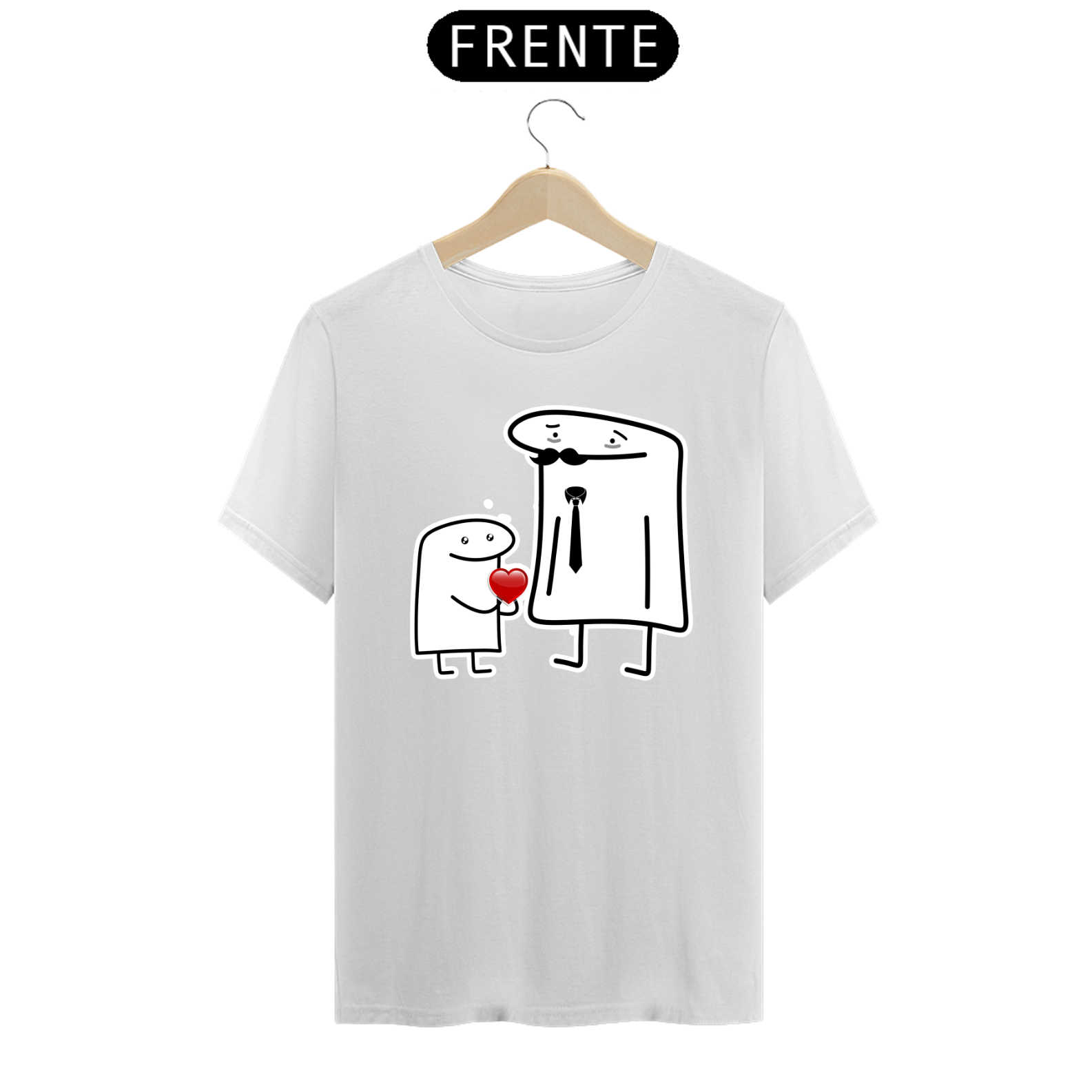 Camiseta masculina básica - dia dos pais flork