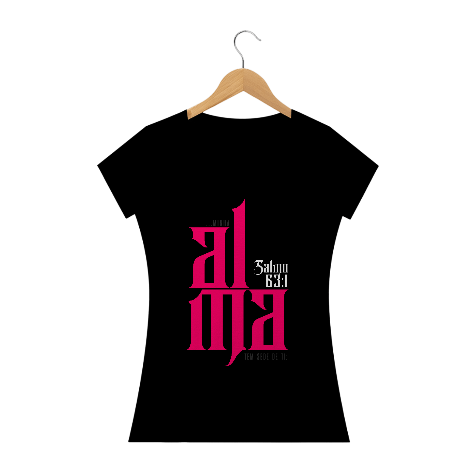Camiseta feminina básica - Alma
