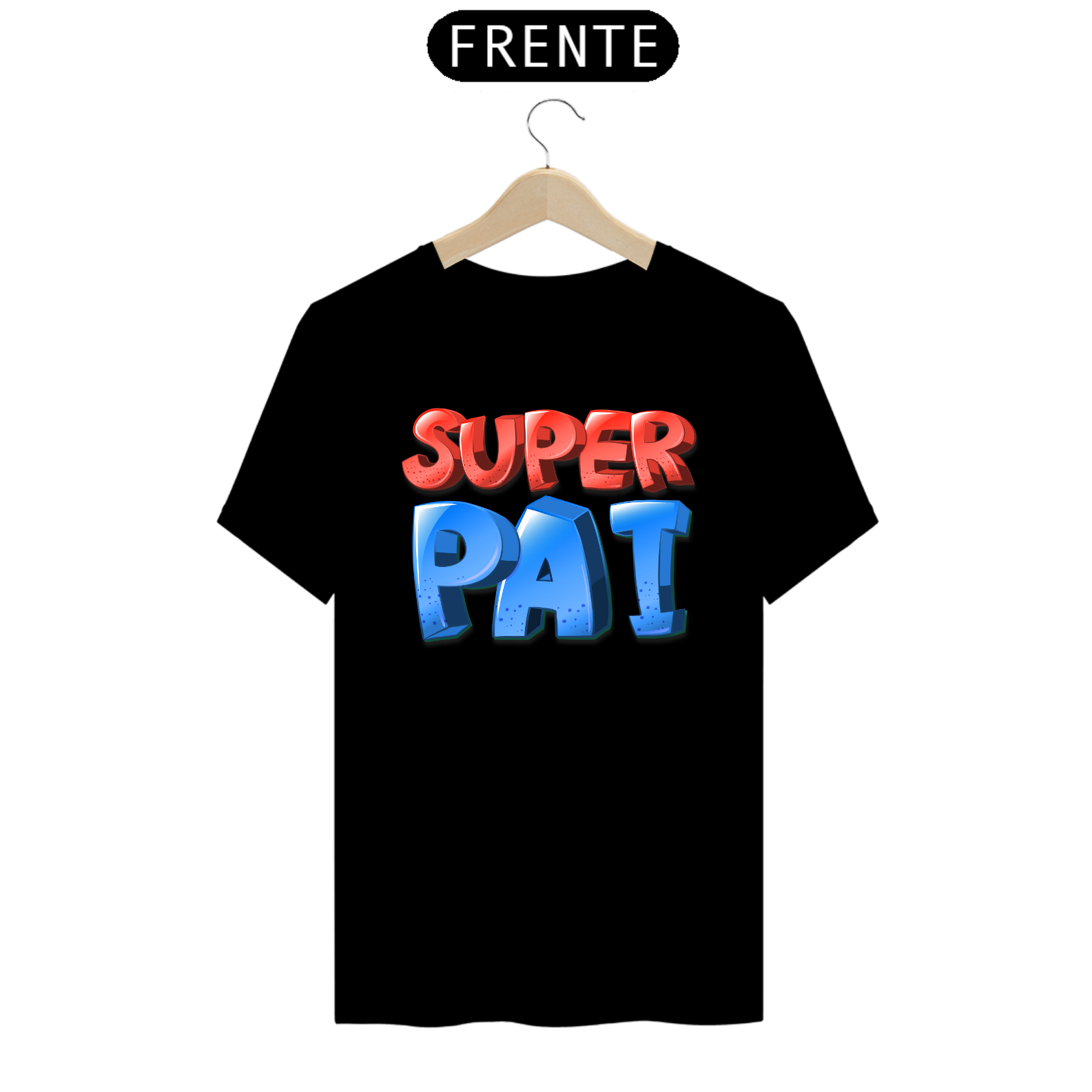 Camiseta masculina básica - dia dos pais - super pai