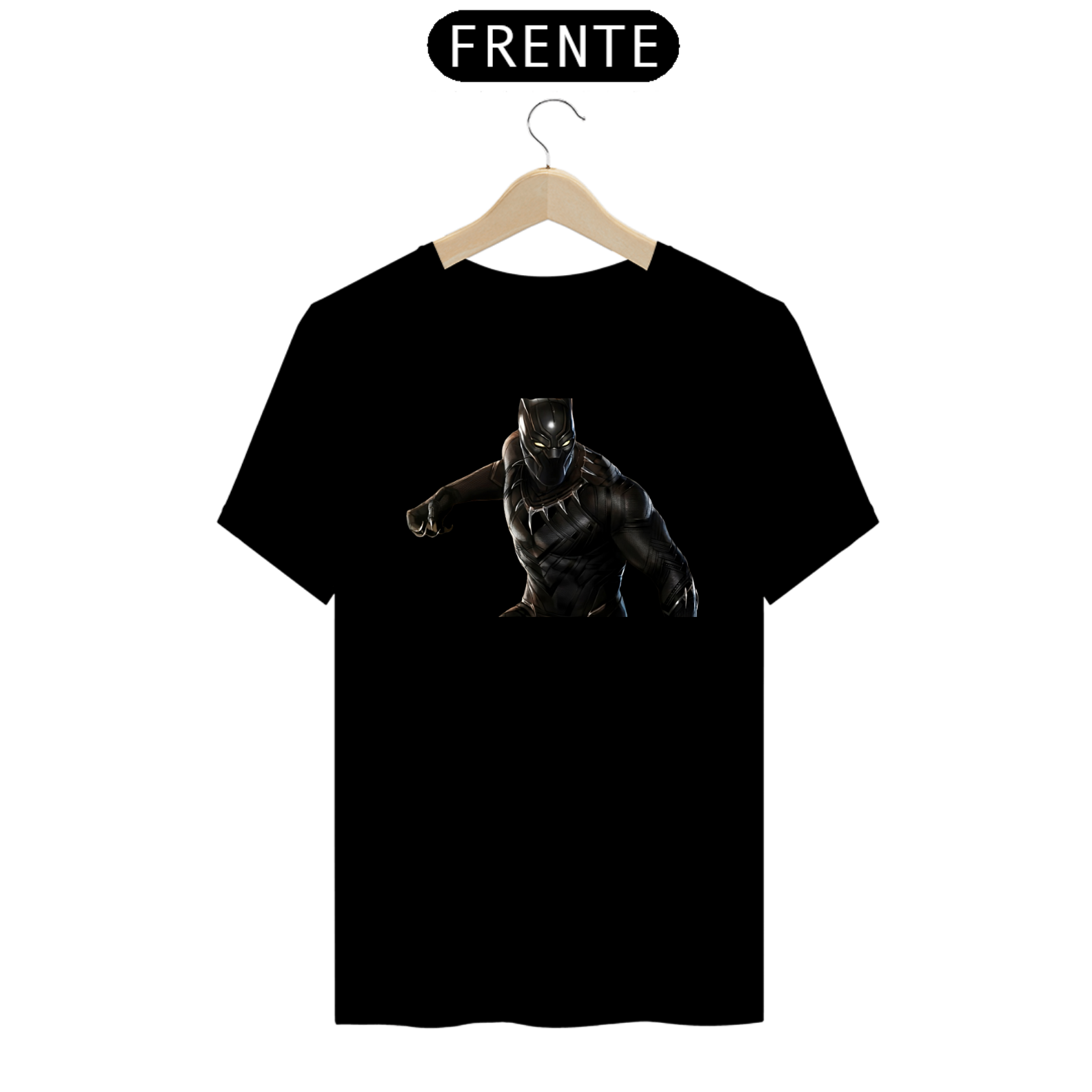 Camiseta masculina básica - pantera negra