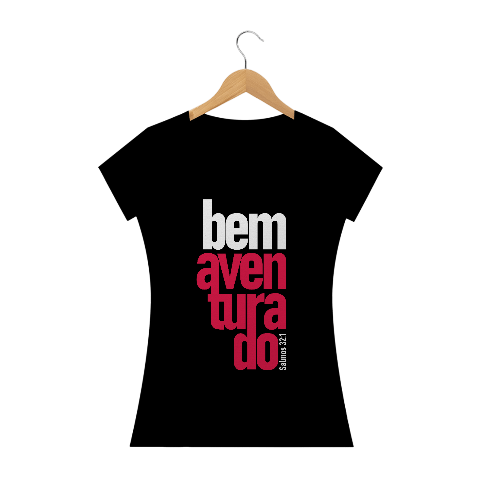 Camiseta feminina básica - Bem aventurado