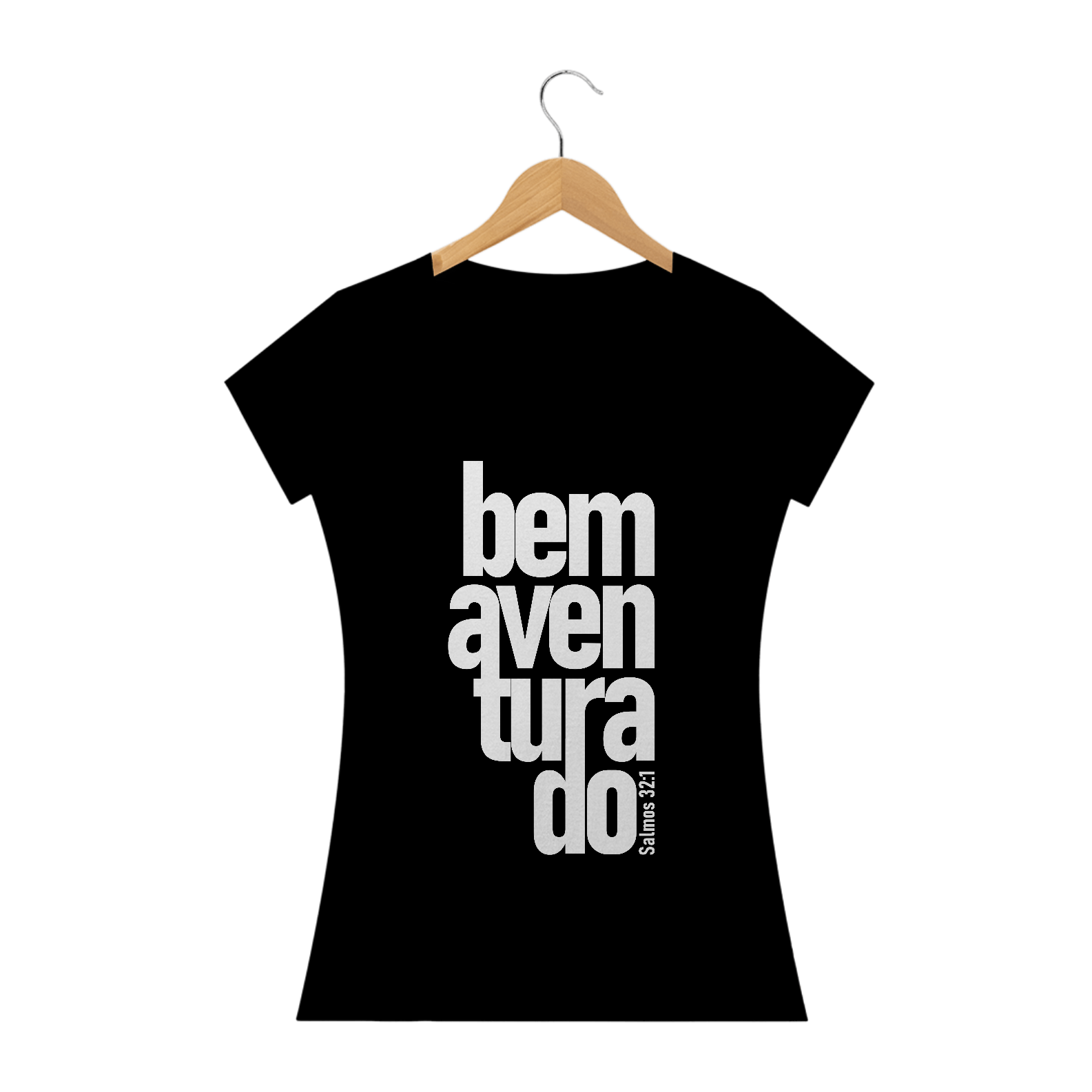 Camiseta feminina básica - Bem aventurado