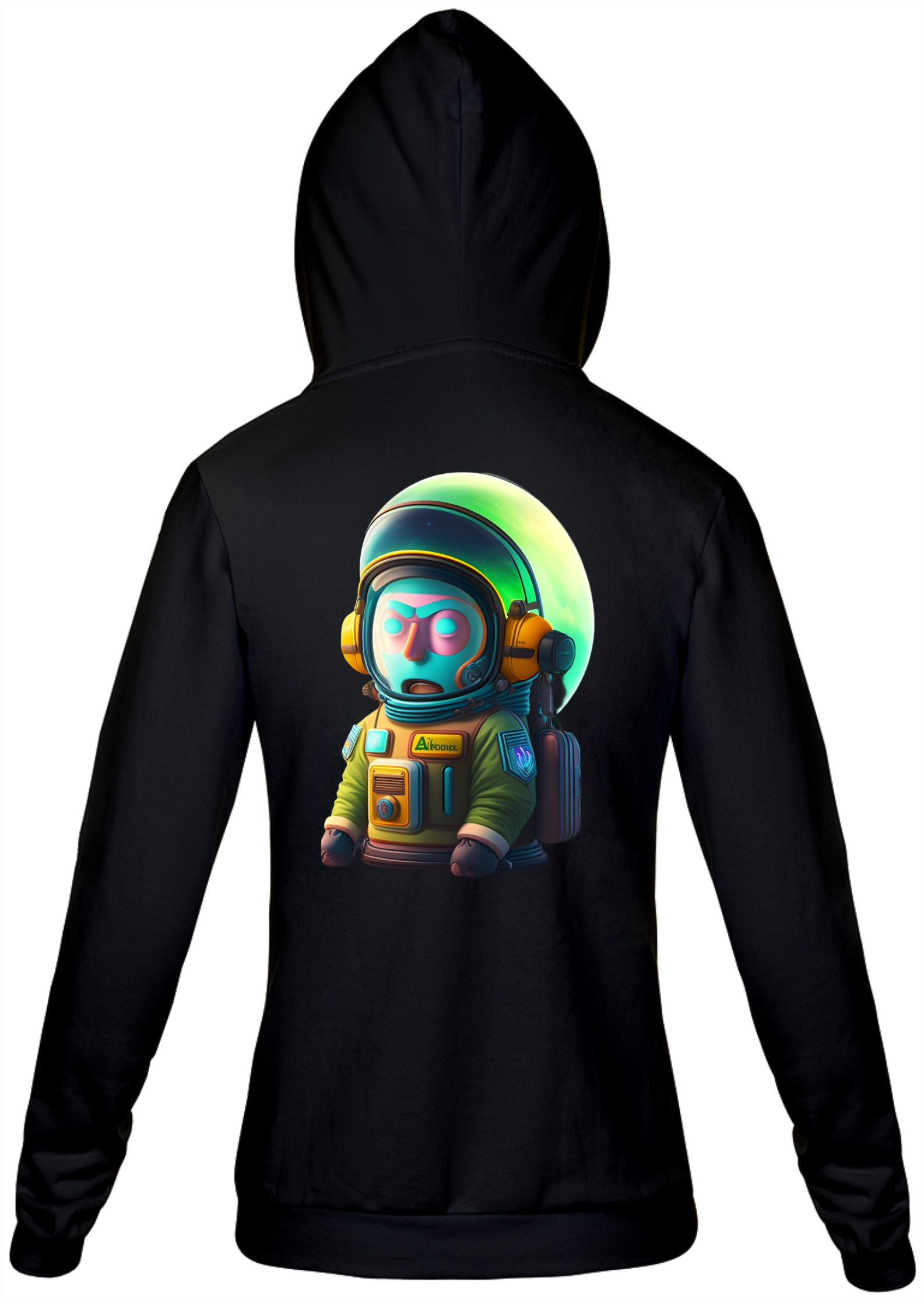 Blusa de frio astronauta