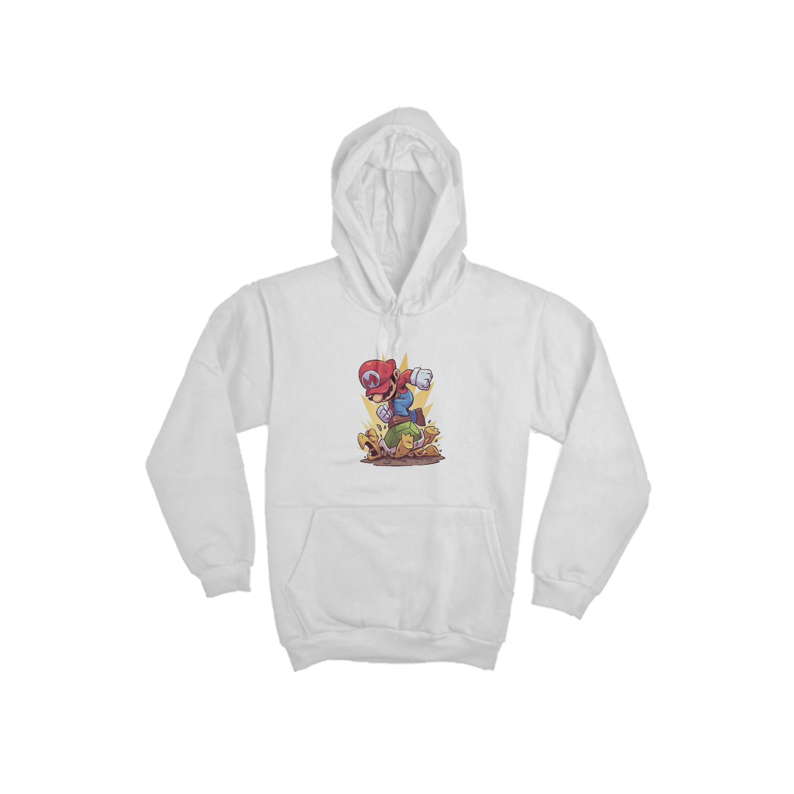 Moletom Canguru com capuz Super Mario