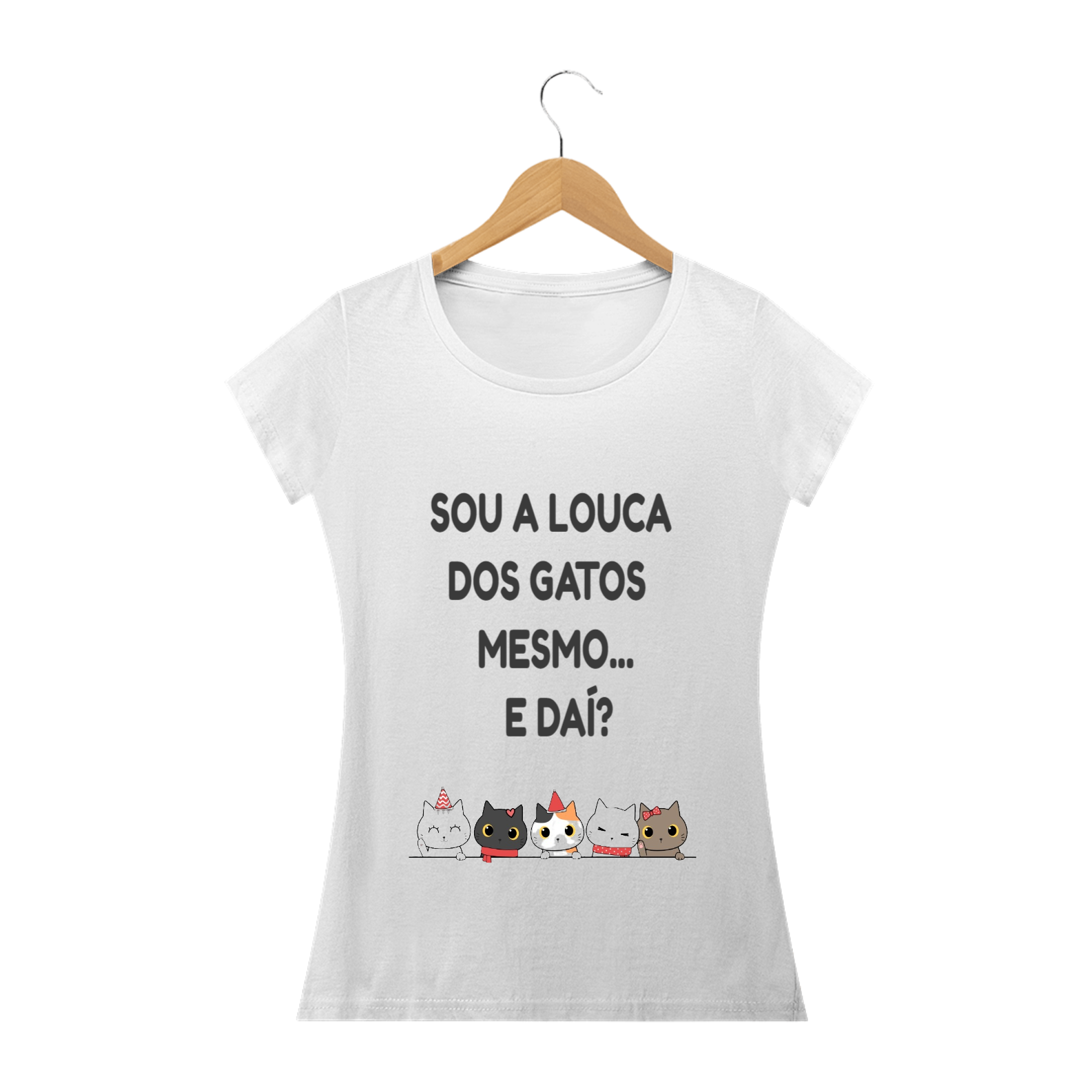 Blusa Baby long Quality Louca dos Gatos