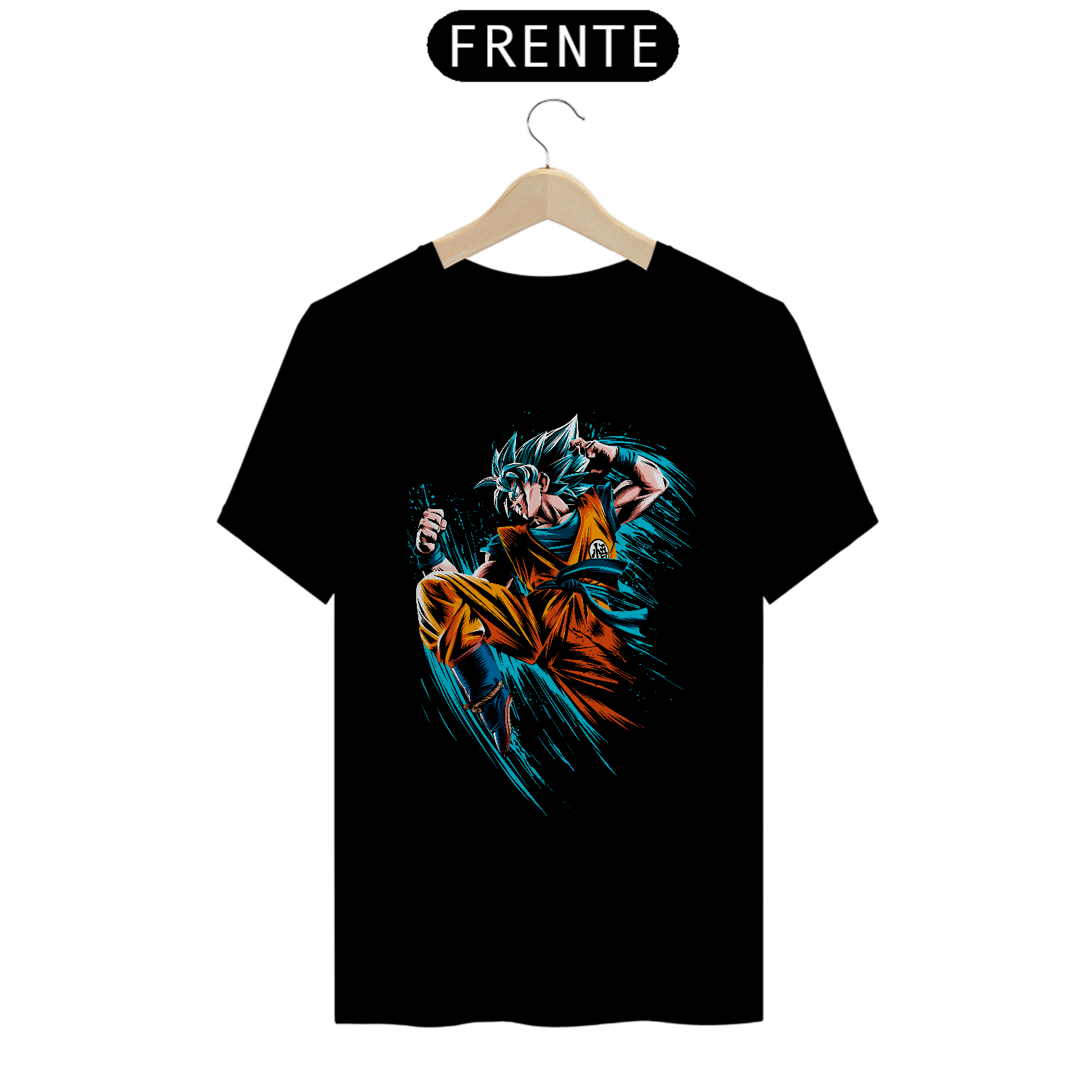 Camiseta - Goku Blue