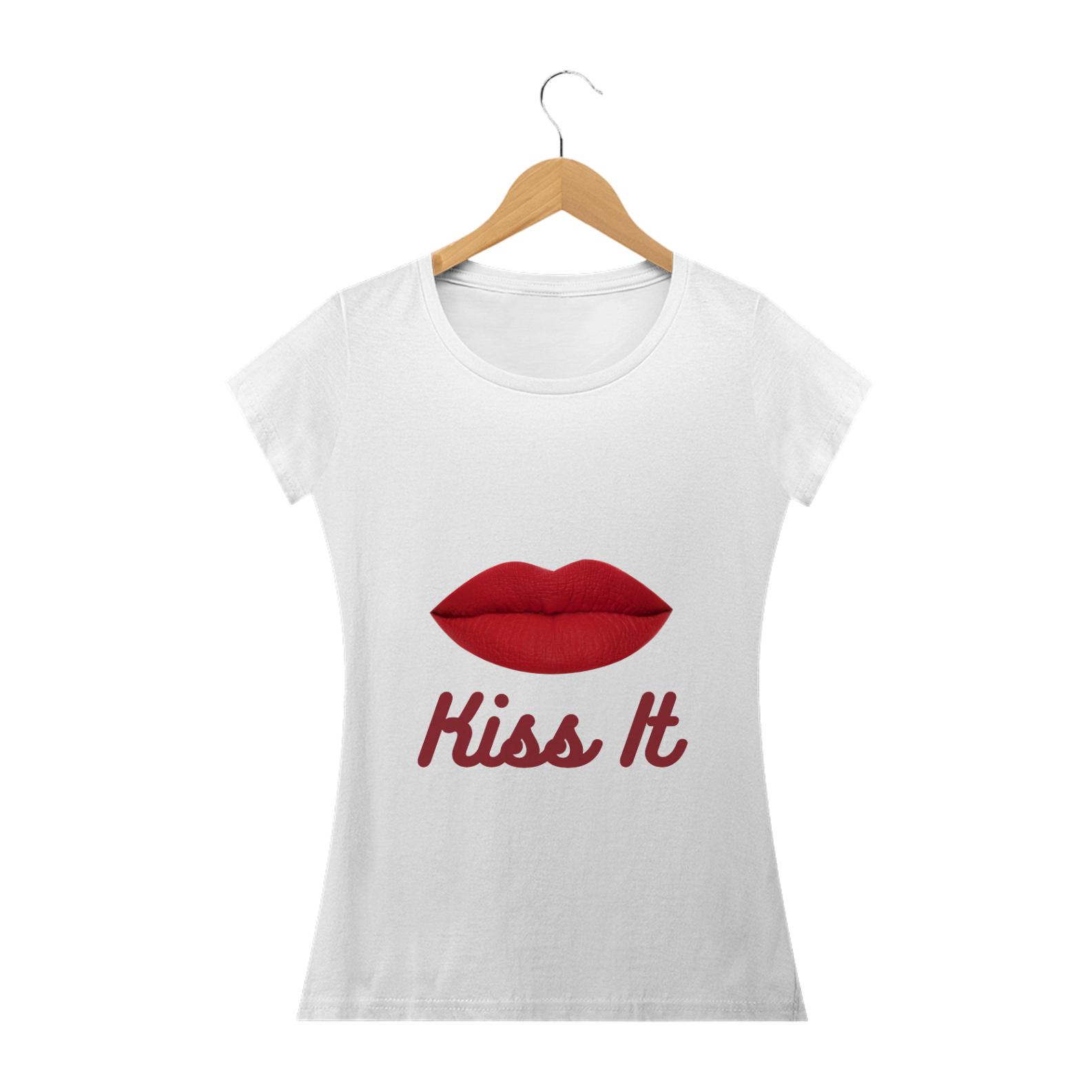 Camiseta Kiss It Feminina