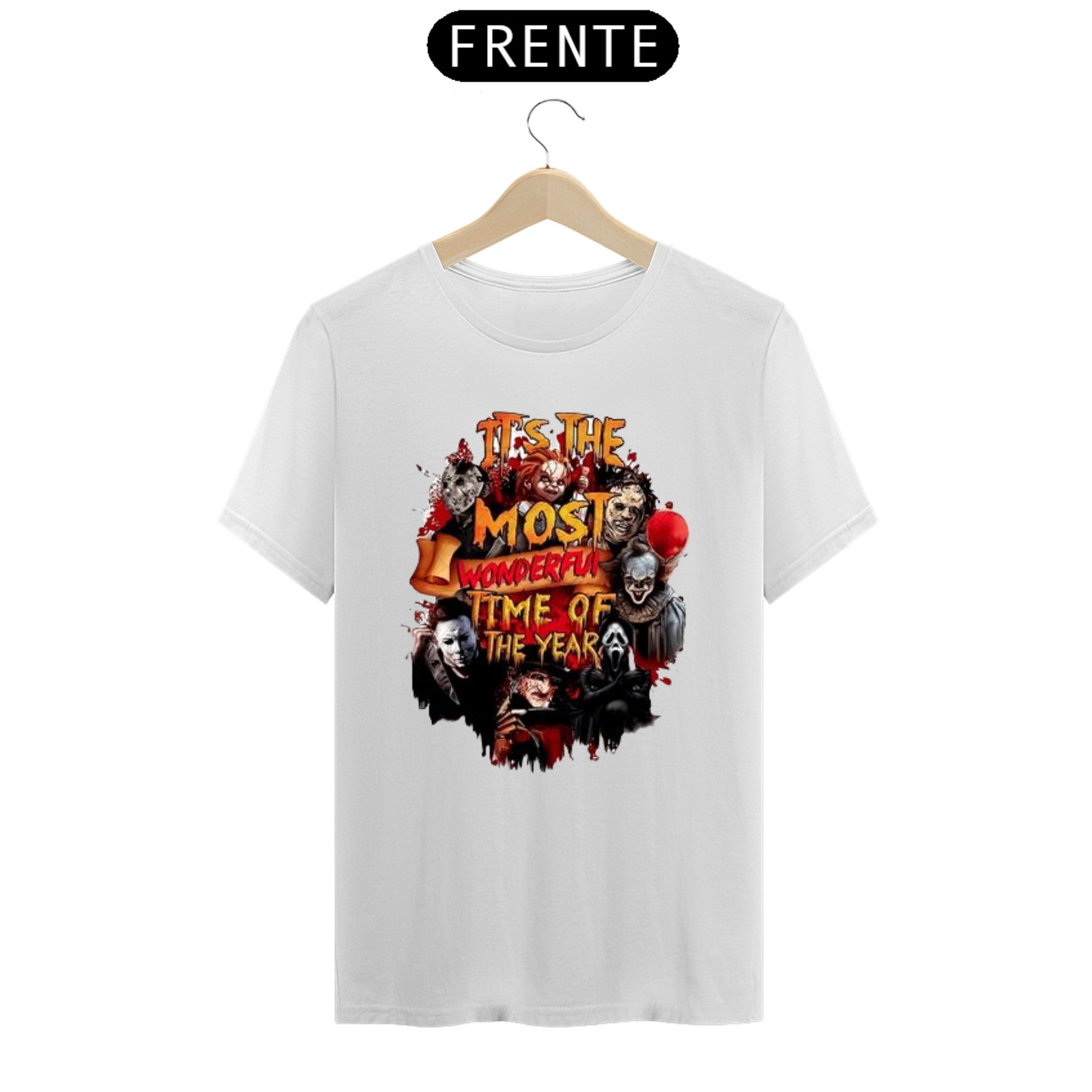 Camiseta Vilões de Terror