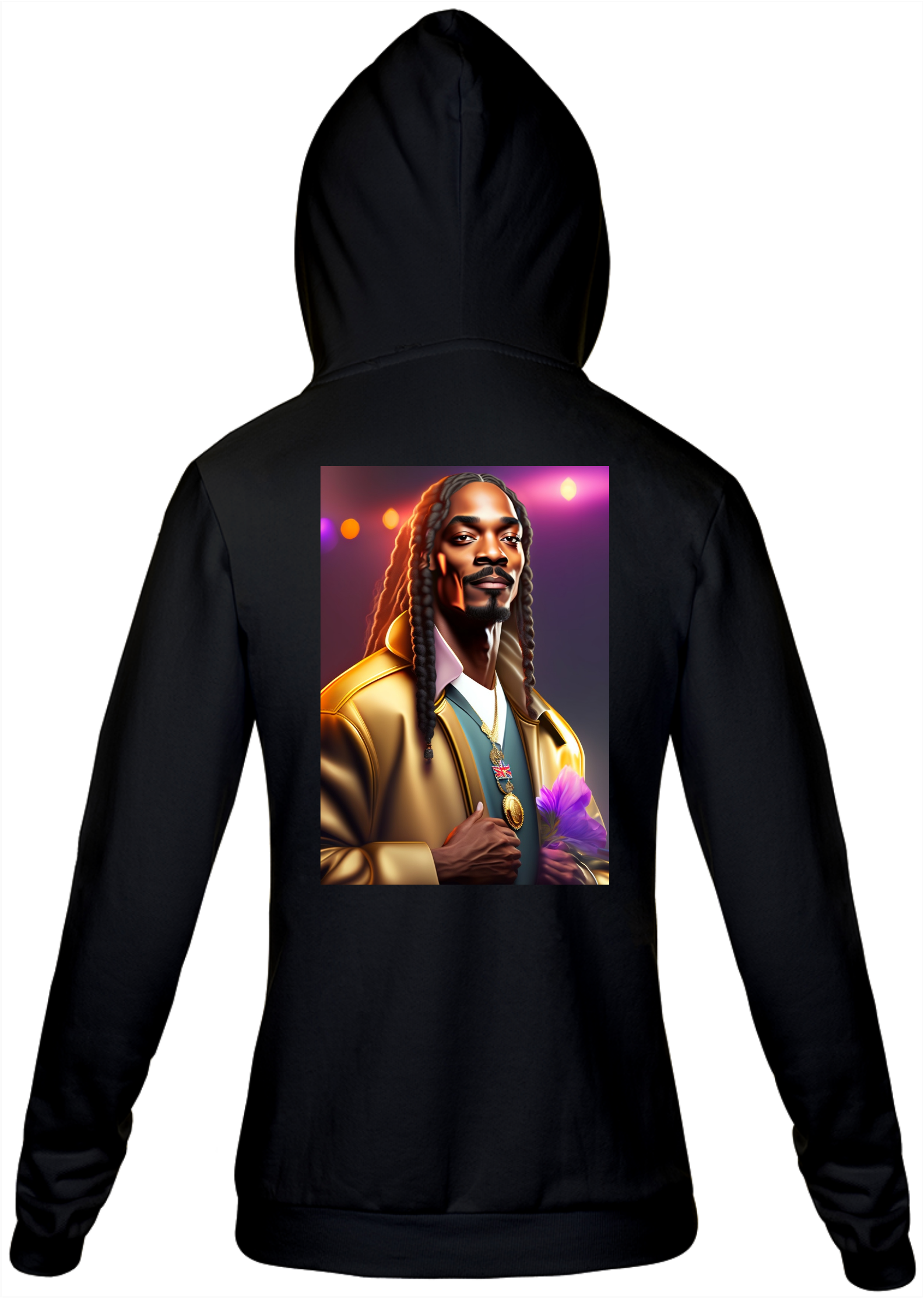 moletom com zipper snopp dog