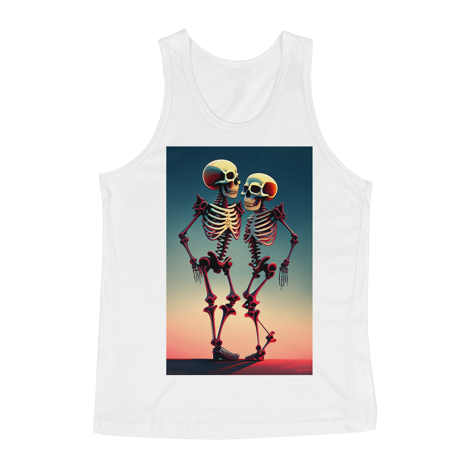 Nome do produto  Regata Caveiras