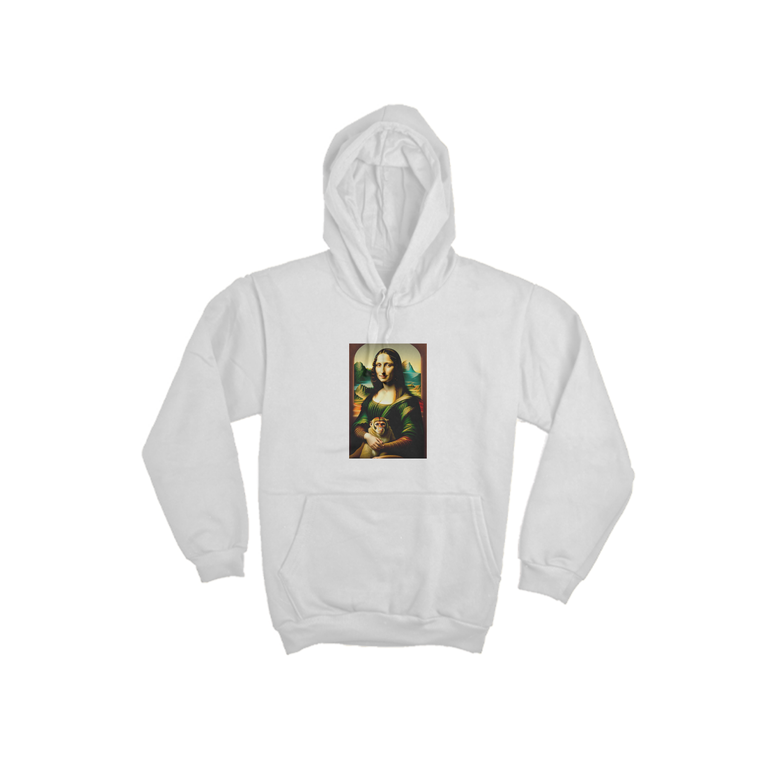 moletom coleção monalisa; macaco