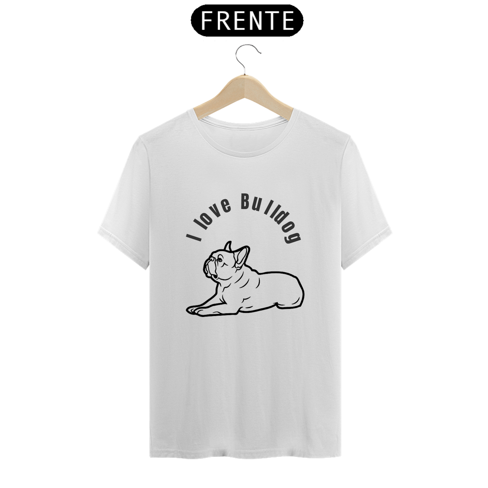 Camiseta Bulldog Simple 