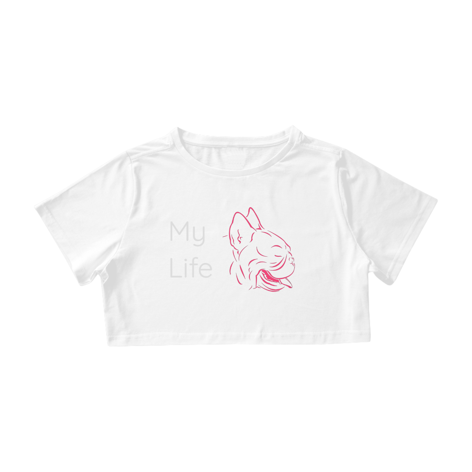 Camisa Cropped My Life