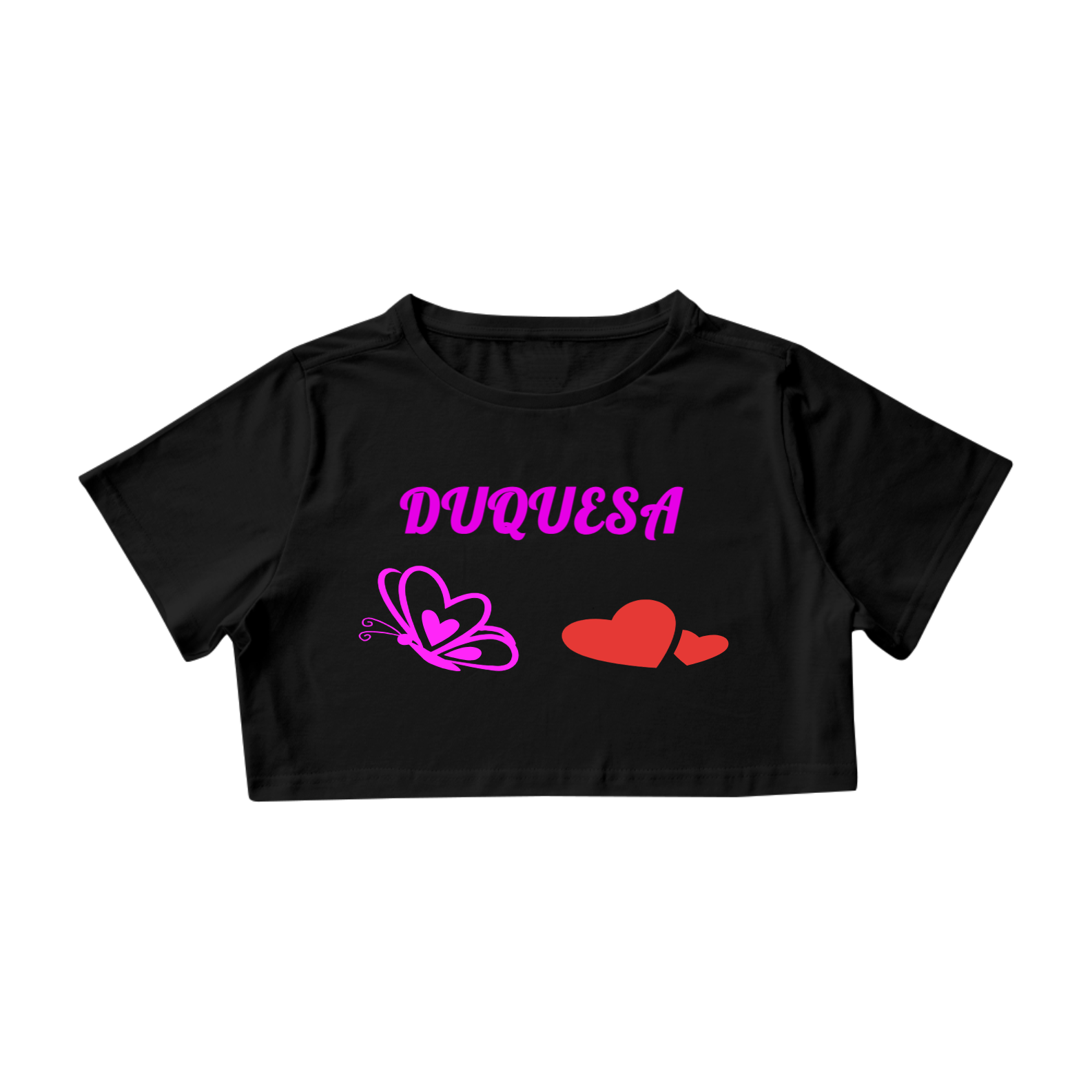 CAMISETA CROPPED DUQUESA EVIL