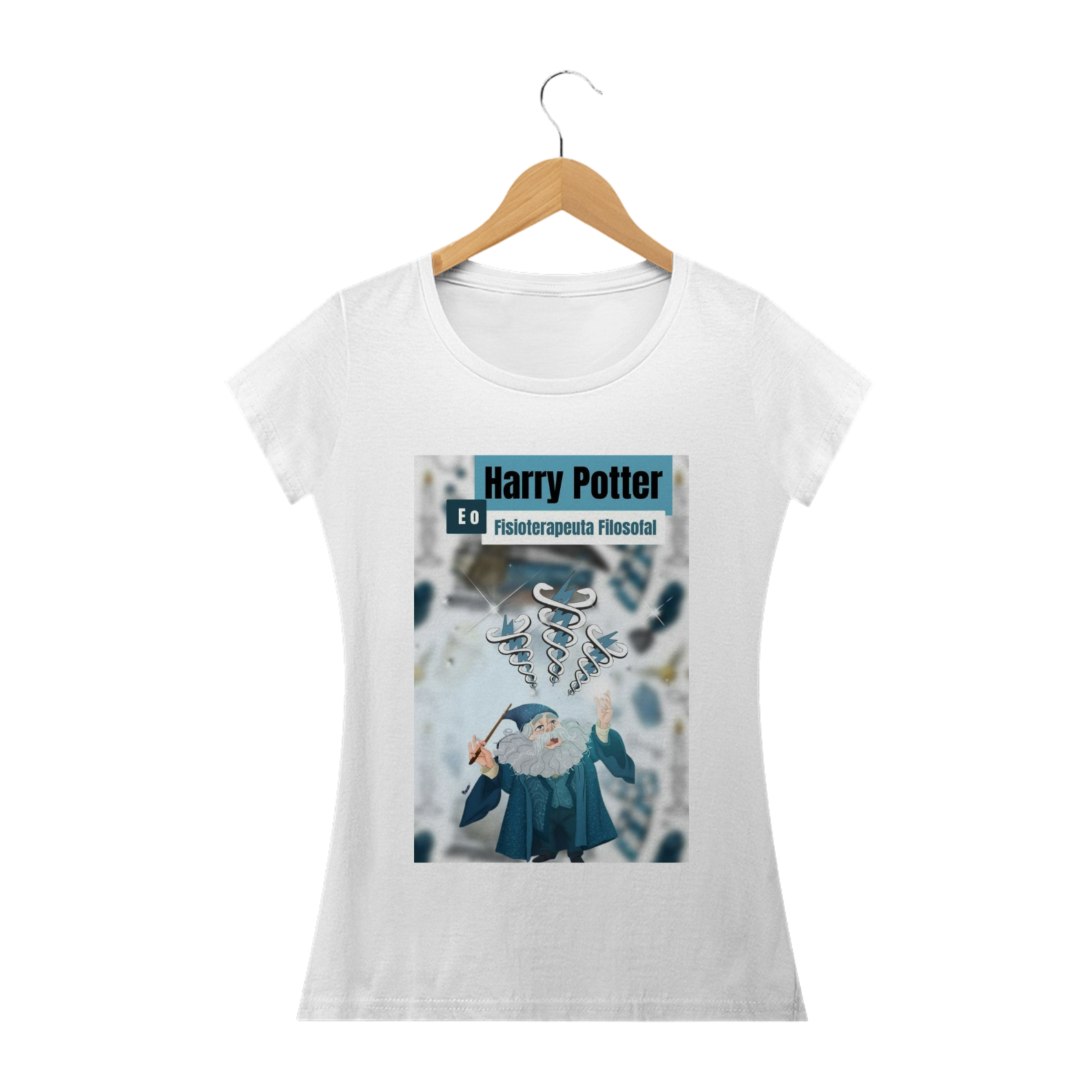 Camiseta Feminina Fisioterapia Harry Potter