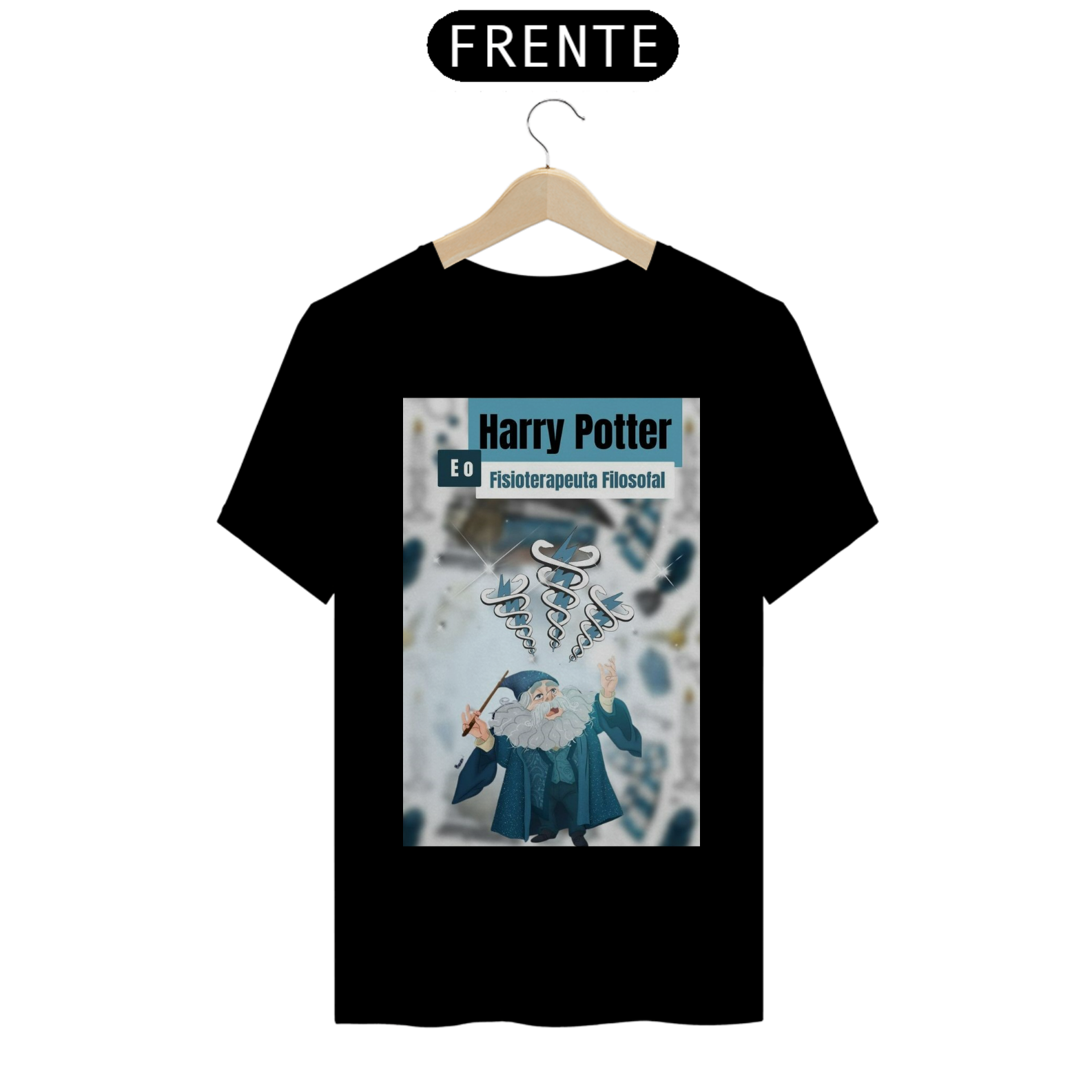 Camiseta Masculina Fisioterapia Harry Potter