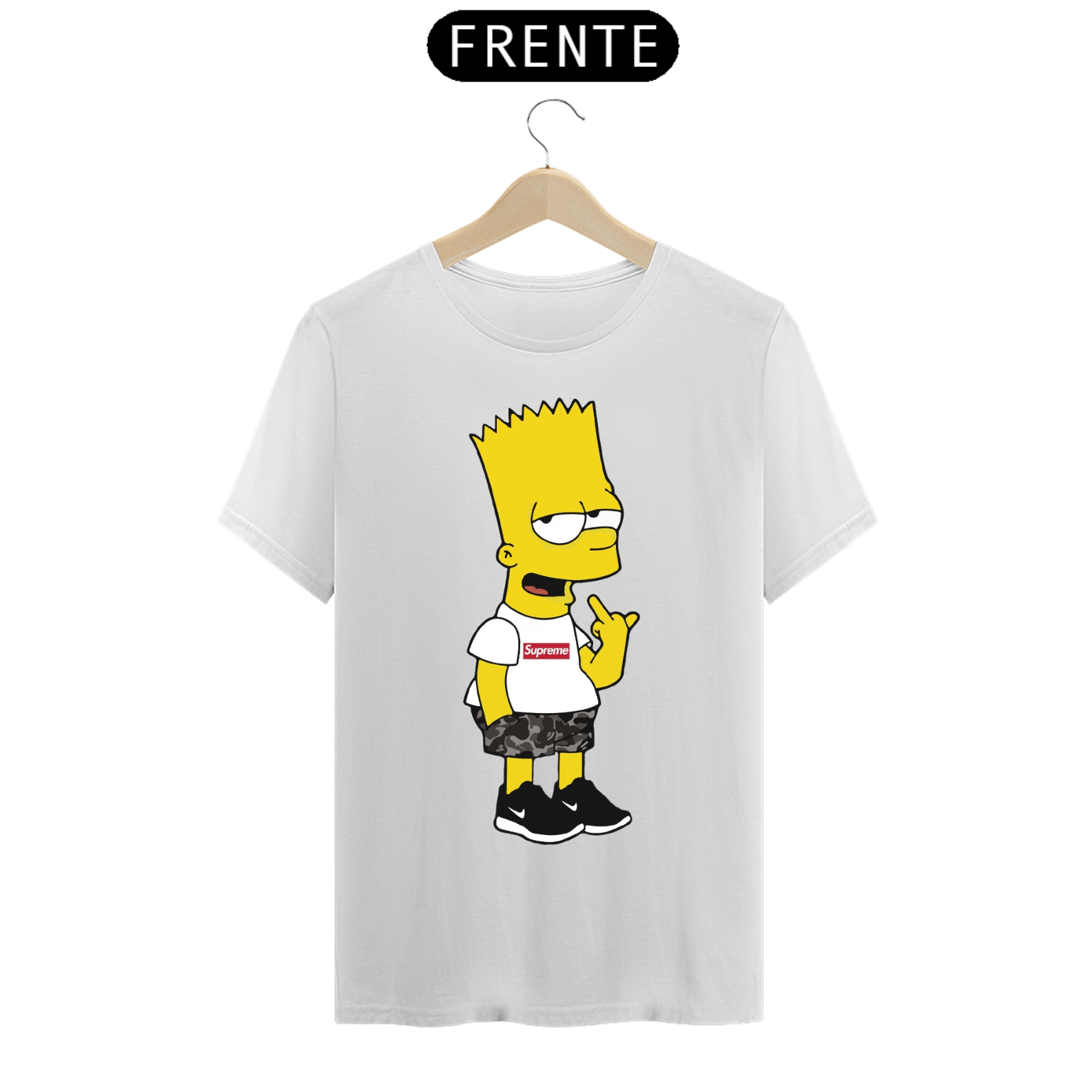 Camiseta do bart